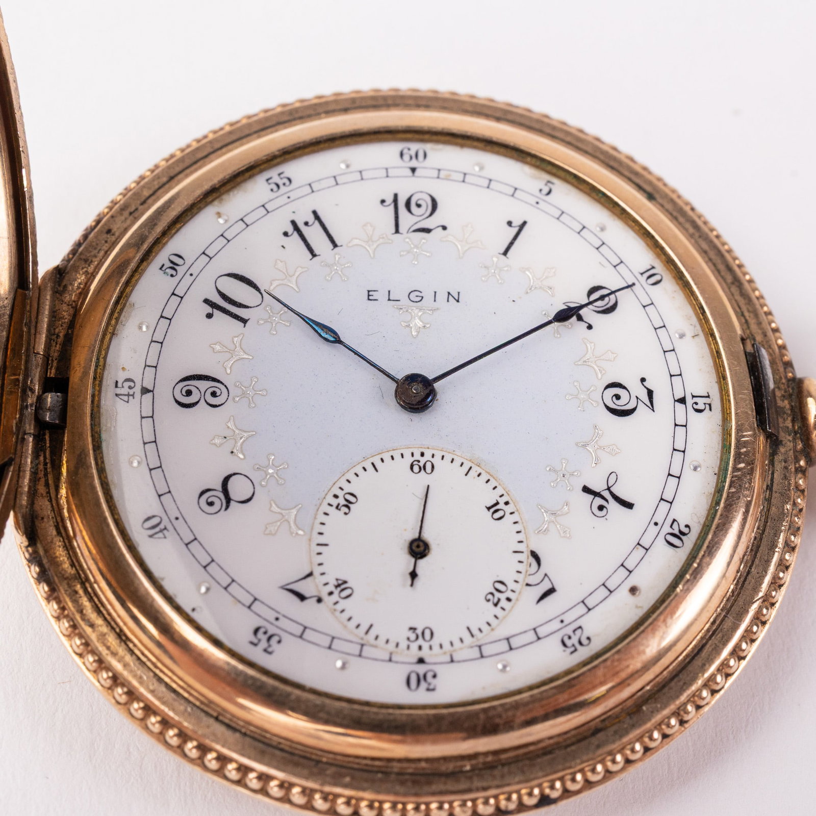 Antique Elgin Safety Pinion Pocket Watch c. 1888 - 2