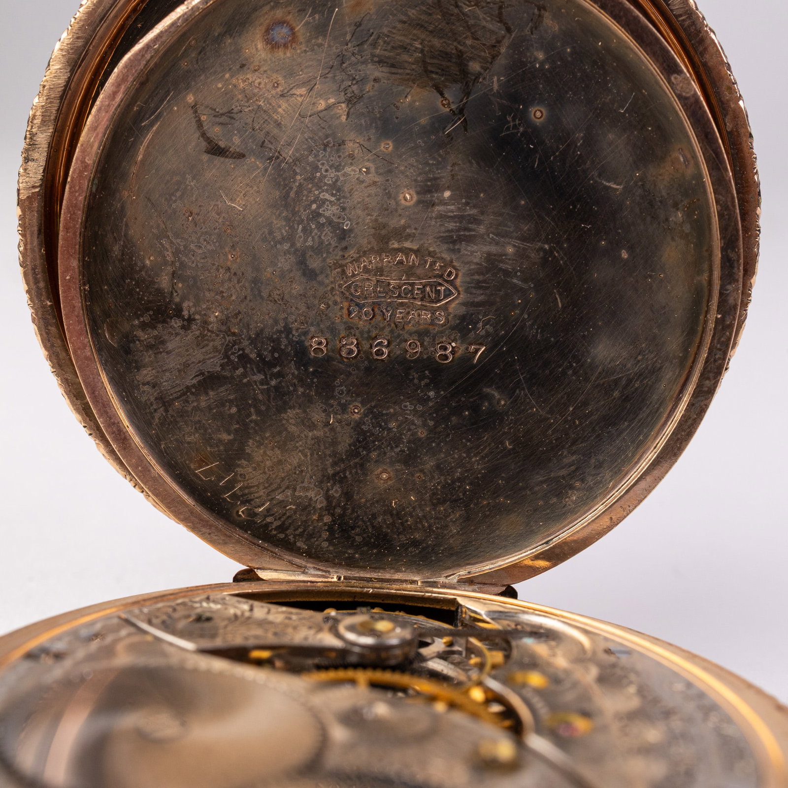 Antique Elgin Safety Pinion Pocket Watch c. 1888 - 8