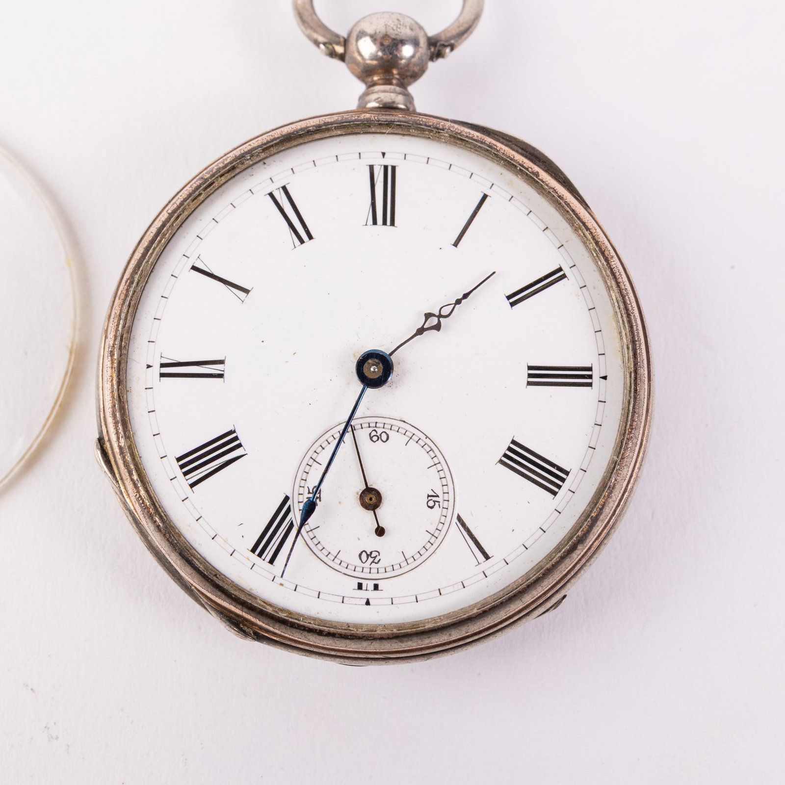Antique Silver Swiss Gedeon Thommen/Revue Thommen Pocket Watch - 2
