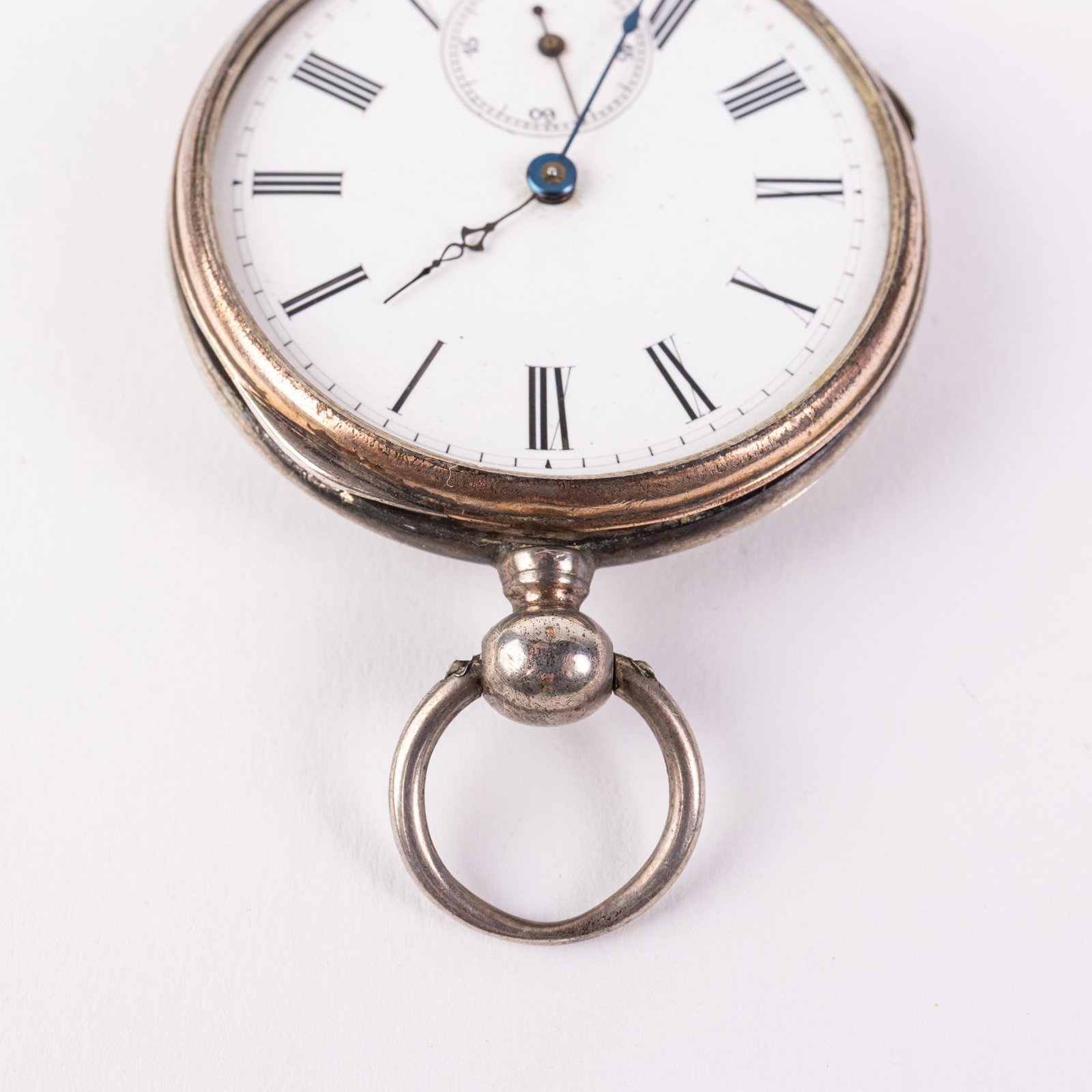Antique Silver Swiss Gedeon Thommen/Revue Thommen Pocket Watch - 3