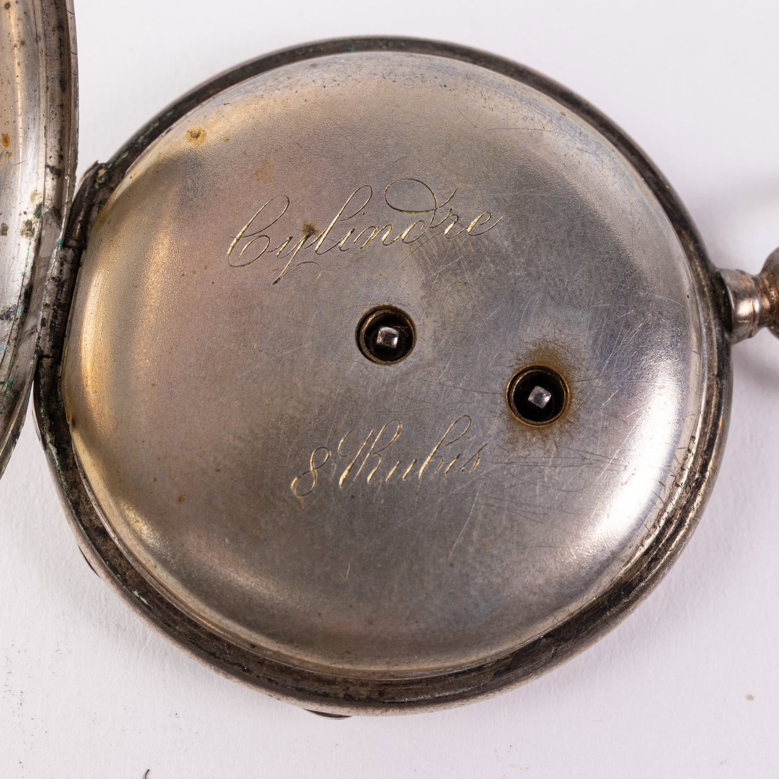 Antique Silver Swiss Gedeon Thommen/Revue Thommen Pocket Watch - 6
