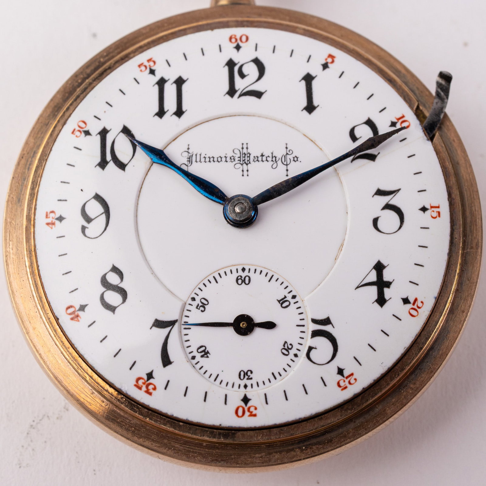 Illinois Bunn Special Railroad Grade Antique Pocket Watch - 2