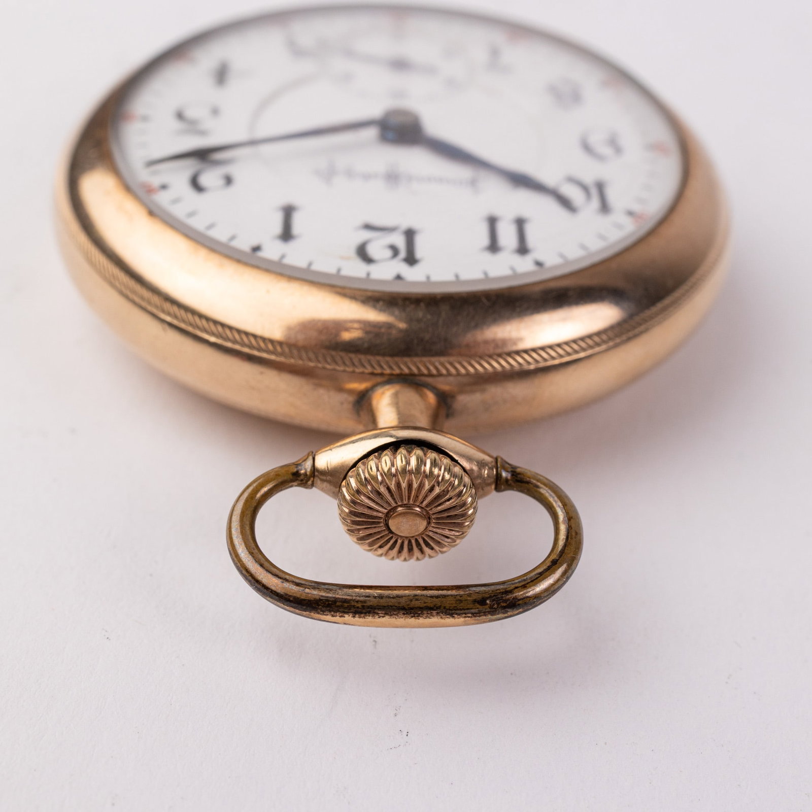 Illinois Bunn Special Railroad Grade Antique Pocket Watch - 3