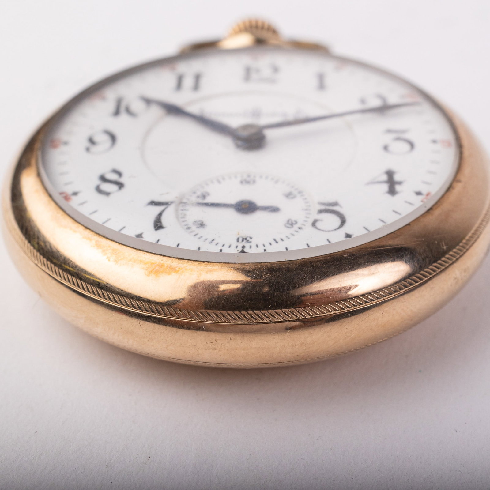 Illinois Bunn Special Railroad Grade Antique Pocket Watch - 4