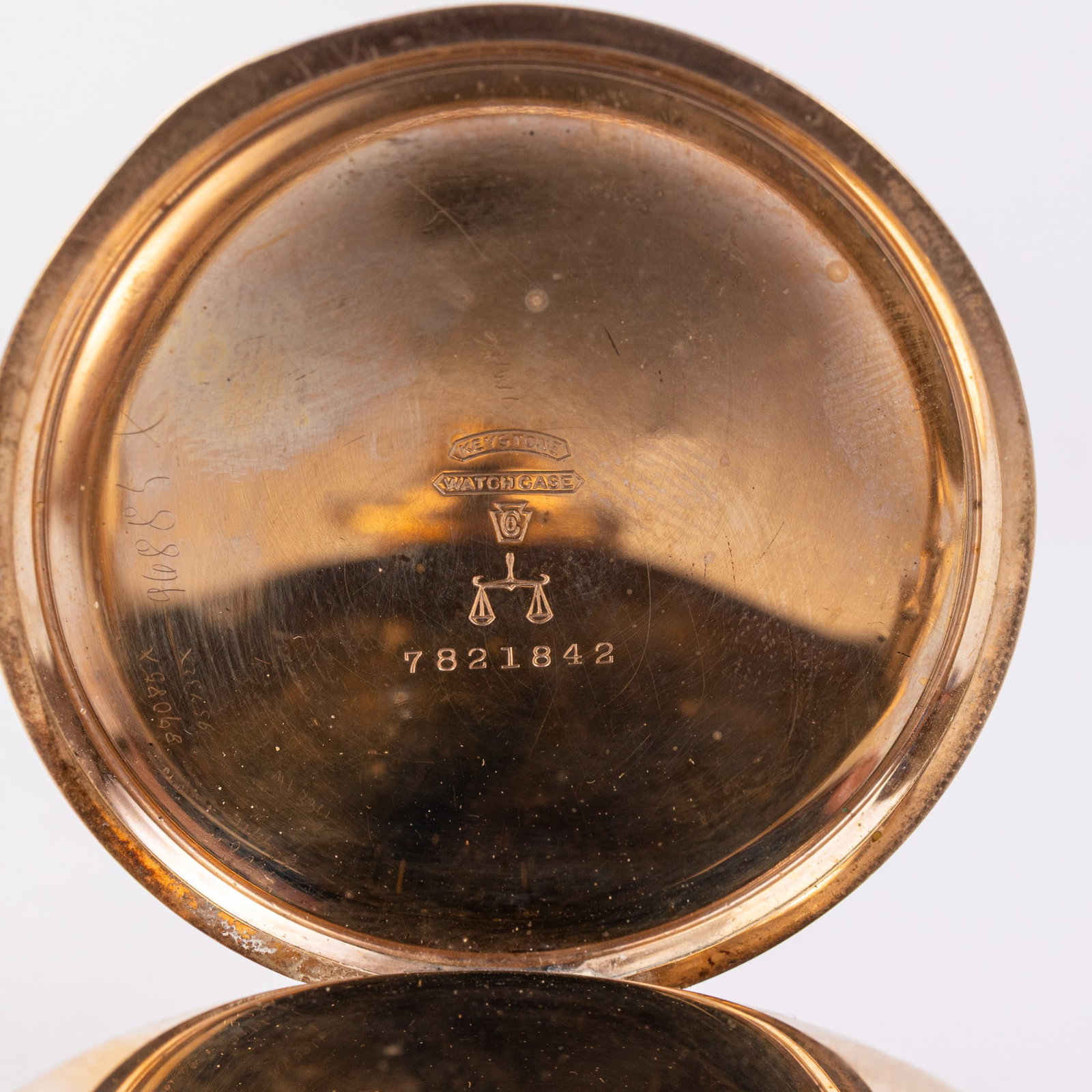 c. 1909 Hamilton Open Face Pocket Watch - 6