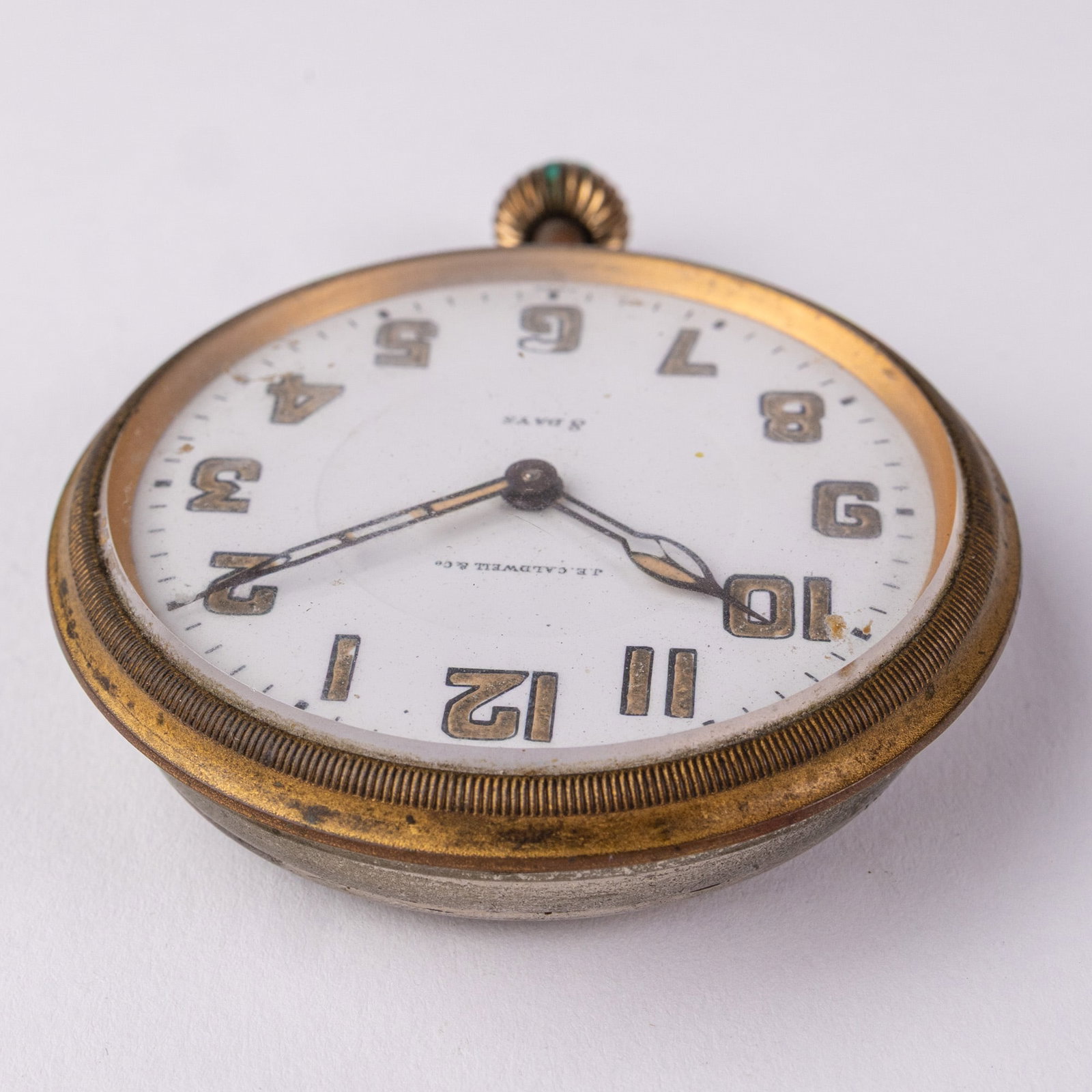 Antique Swiss Eight Day Car Clock - 3