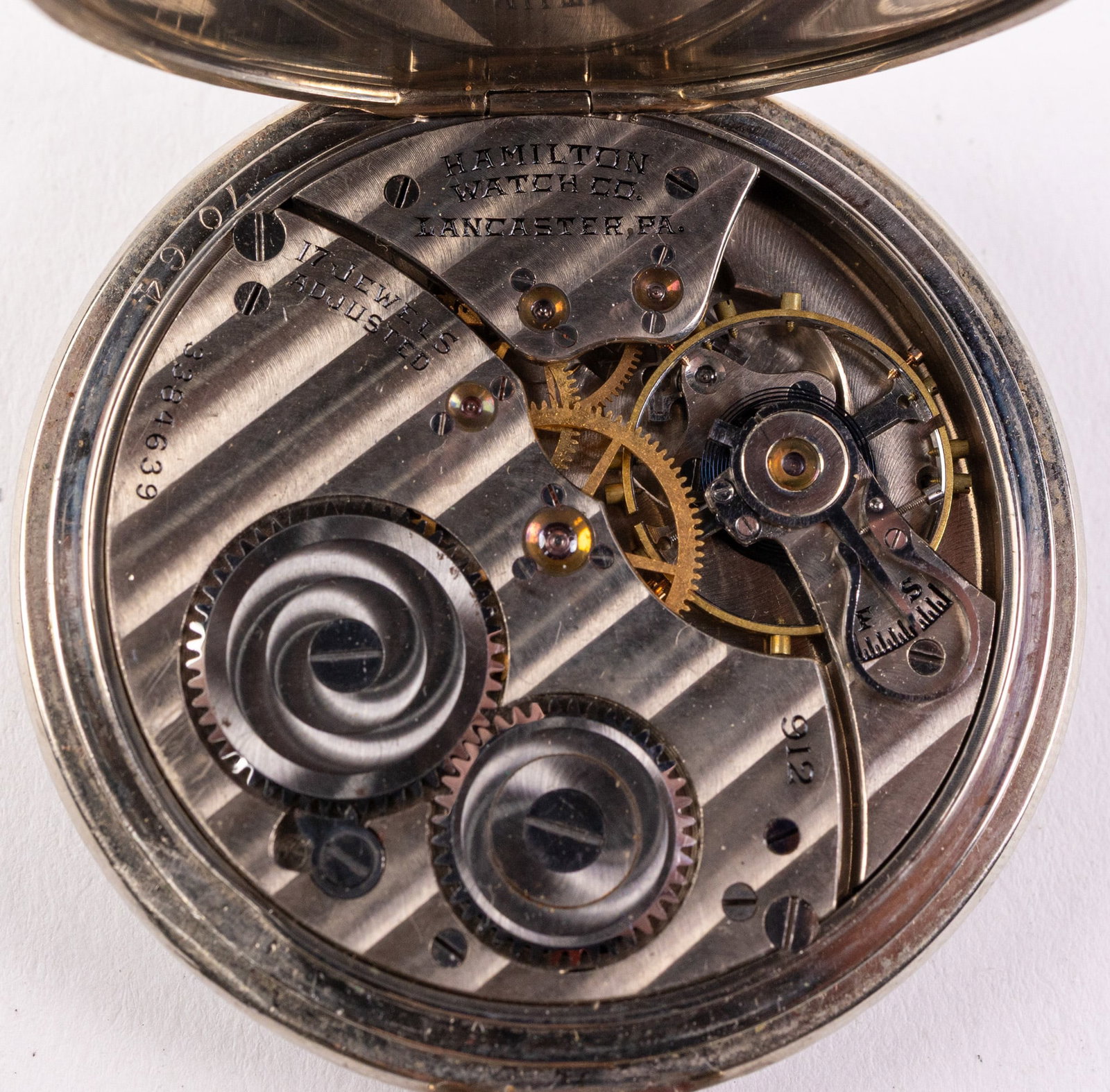 Antique Hamilton Pocket Watch c. 1920's - 8