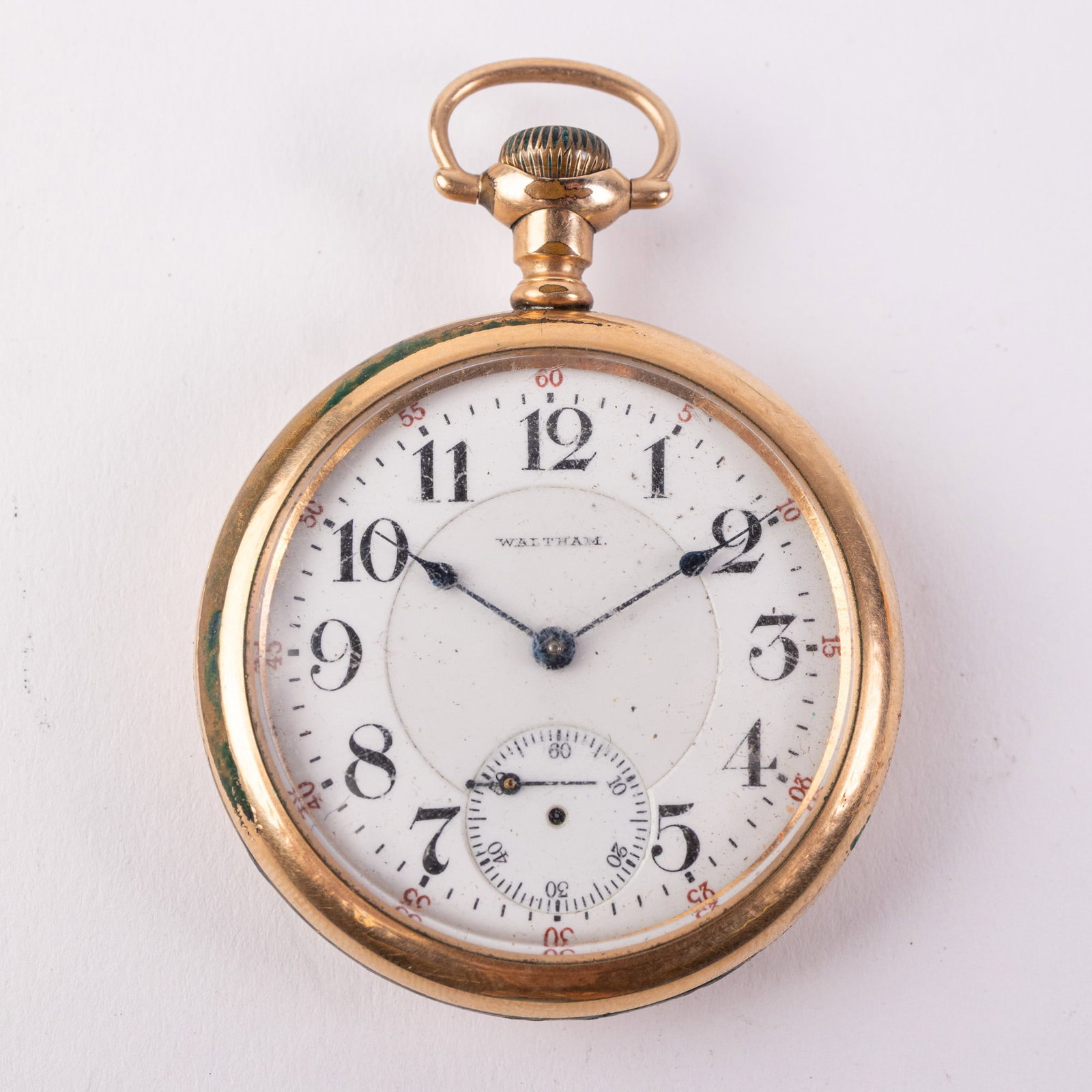 Waltham Railroad Grade Vanguard Pocket Watch: 23 Jewels, serial number 160722868, 5 positions, not running Size 16/s [movement] Literature Brooks Auction – Online Auction Terms & Conditions Contact: (856) 694-2960 | info@brooks.auction