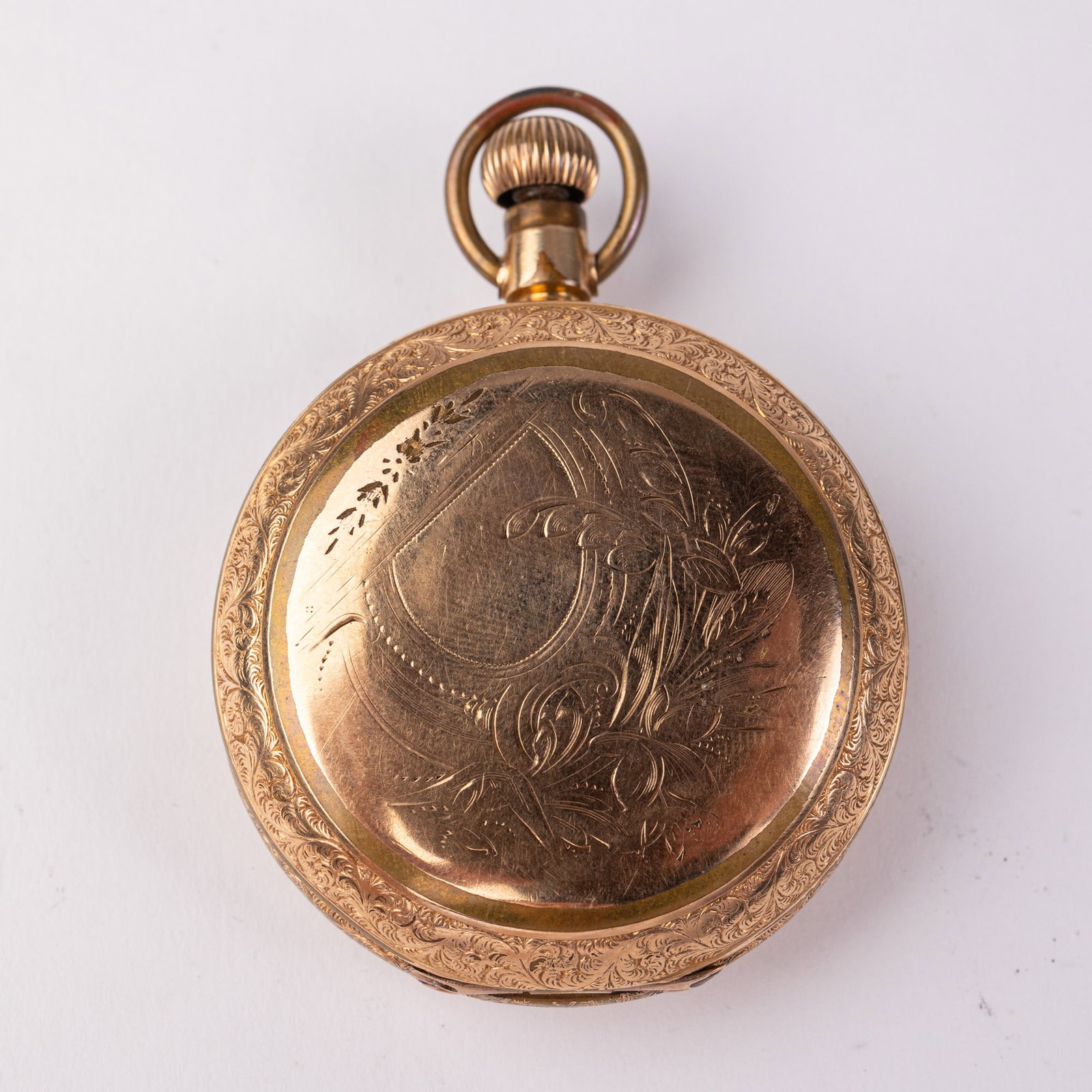 Antique Elgin Safety Pinion Pocket Watch c. 1895 - 5