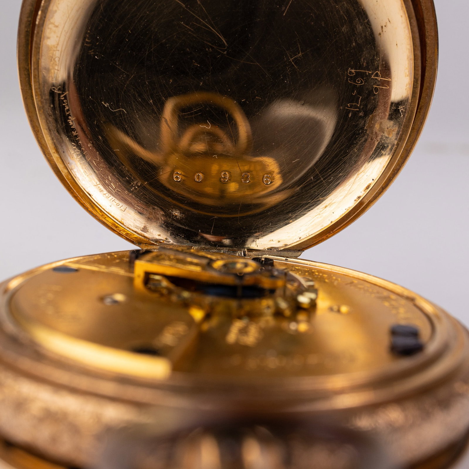 Antique Elgin Safety Pinion Pocket Watch c. 1895 - 9