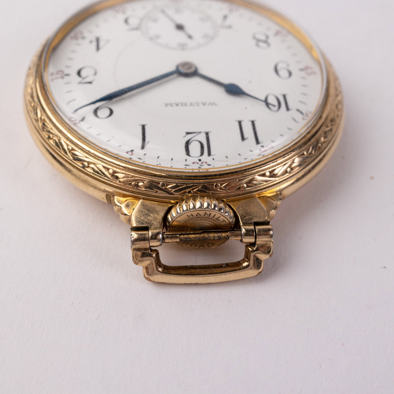 Antique Waltham Railroad Grade Pocket Watch c. 1914 - 2