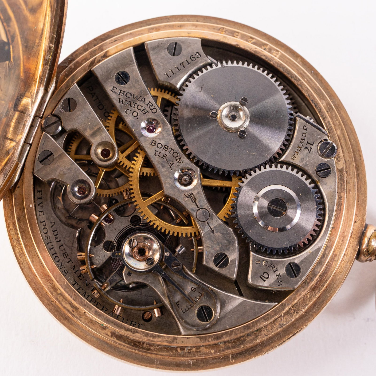 c. 1912 E. Howard & Co. Series 2 Pocket Watch - 7