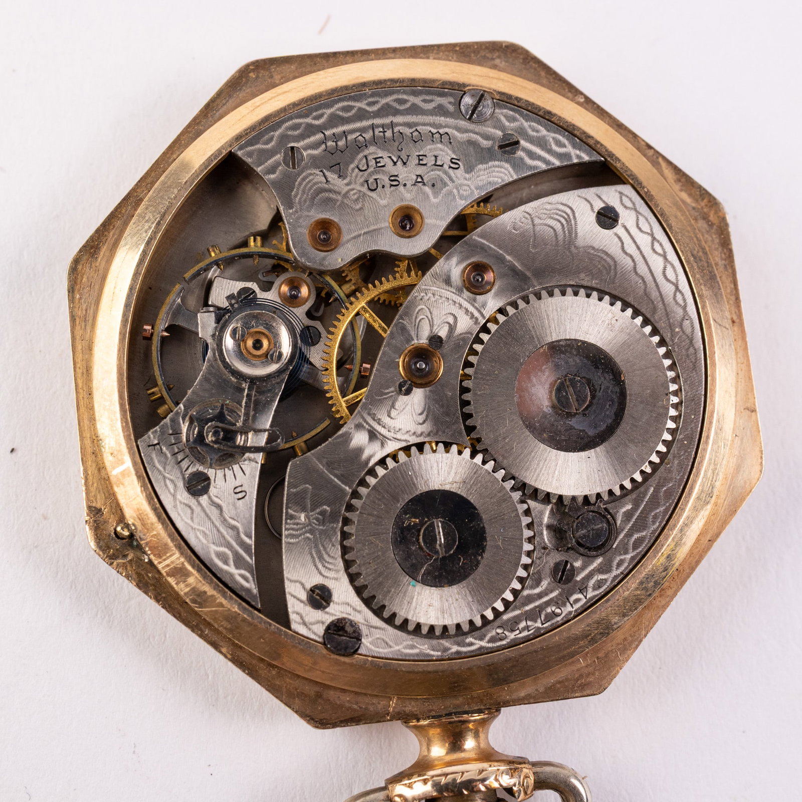 Antique Waltham Pocket Watch c. 1922 - 6