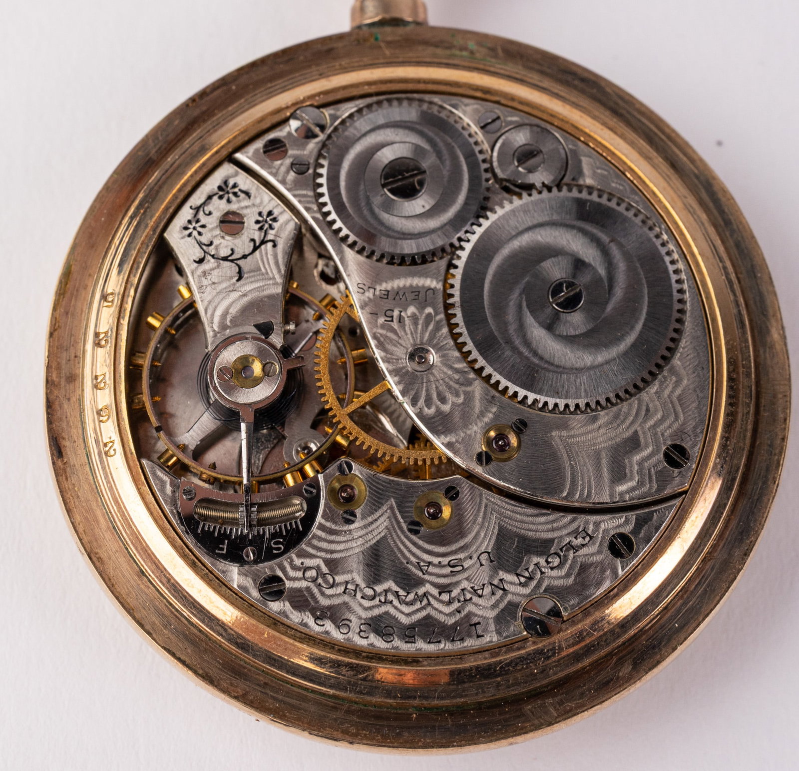 Antique Elgin Pocket Watch c. 1913 - 6