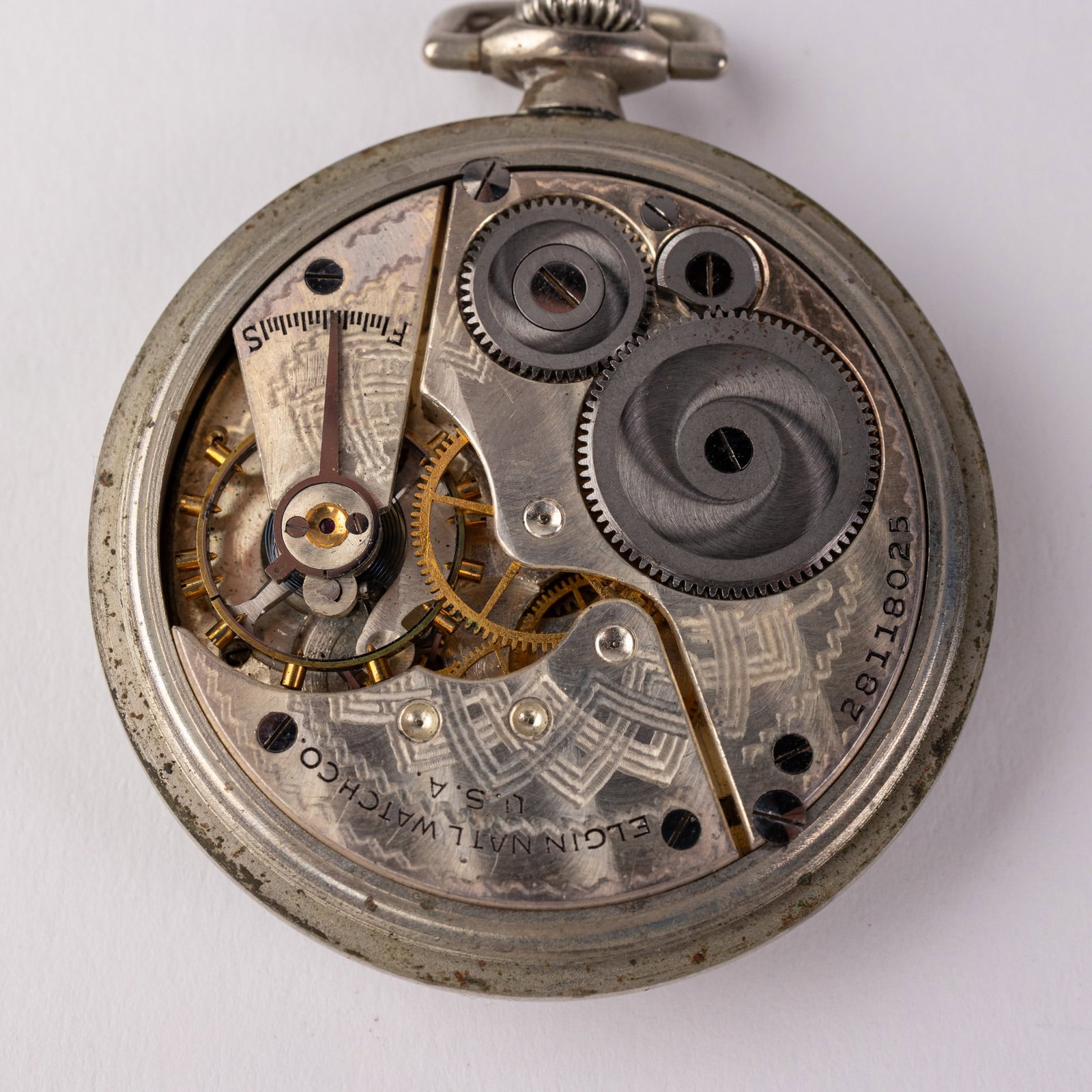 Antique Elgin Pocket Watch c. 1925 - 5