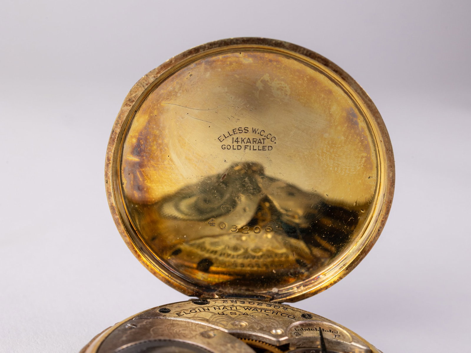 Antique Elgin Pocket Watch c. 1925 - 6