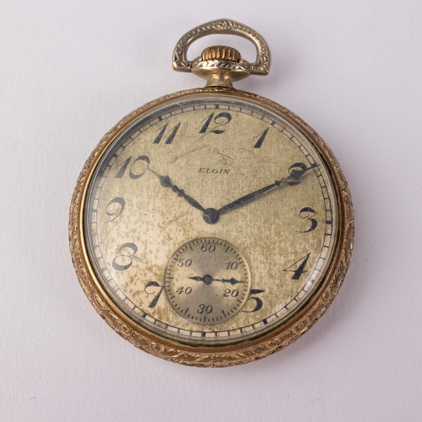 Antique Elgin Pocket Watch c. 1926: Seven Jewels, case marked 5441724, serial number 29832556, running! Size 10/s [Movement] Literature Brooks Auction – Online Auction Terms & Conditions Contact: (856) 694-2960 |