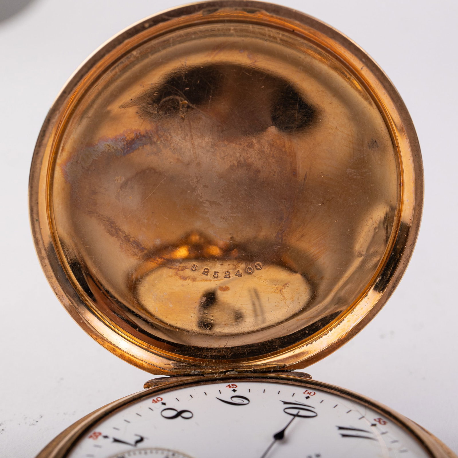 Illinois Model 5 Antique Pocket Watch - 3