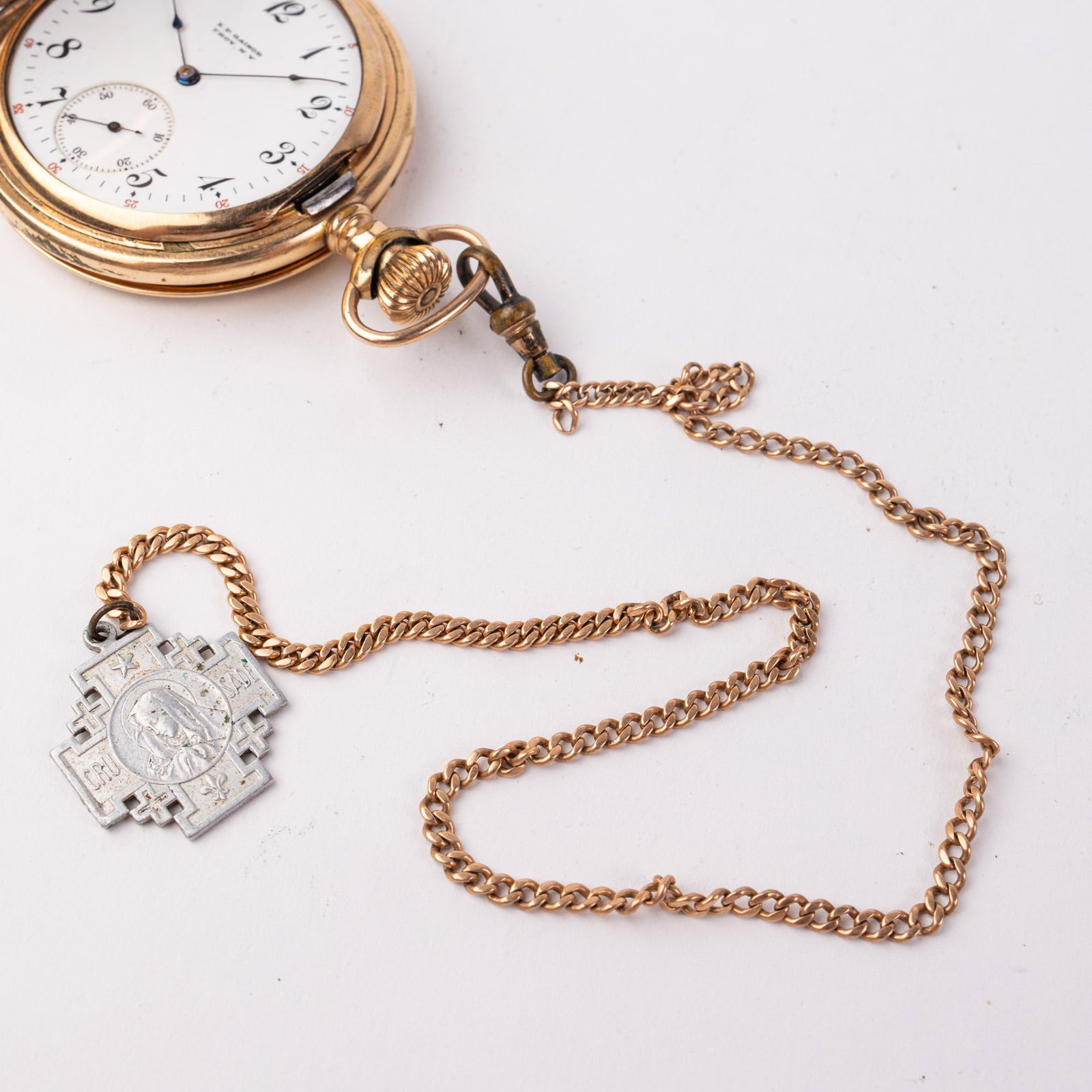 Illinois Model 5 Antique Pocket Watch - 4