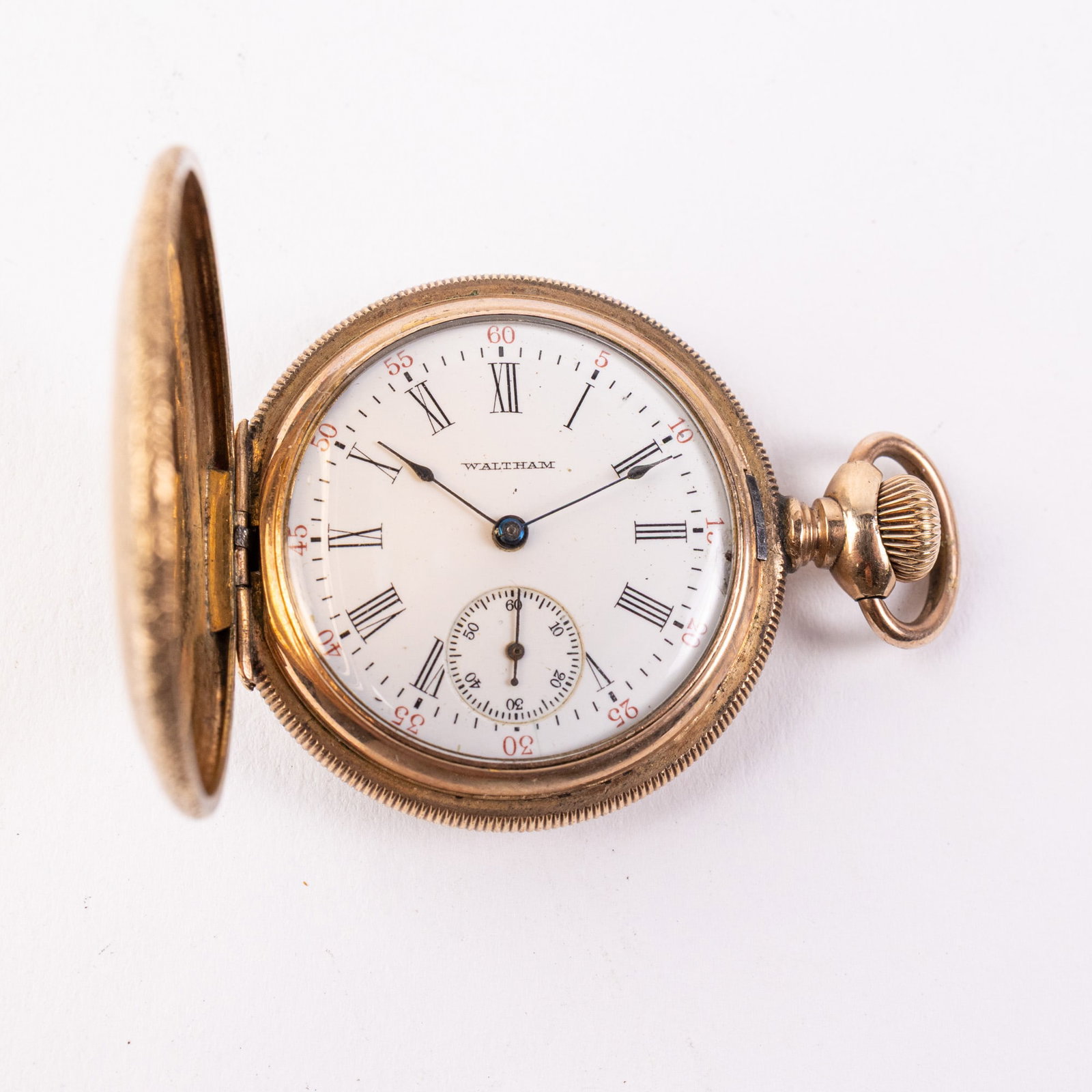 Antique Waltham Pocket Watch: 7 Jewels, case marked 2706619, serial number 18344300, running! Size 40/s [movement] Literature Brooks Auction – Online Auction Terms & Conditions Contact: (856) 694-2960 | info@brooks.auction