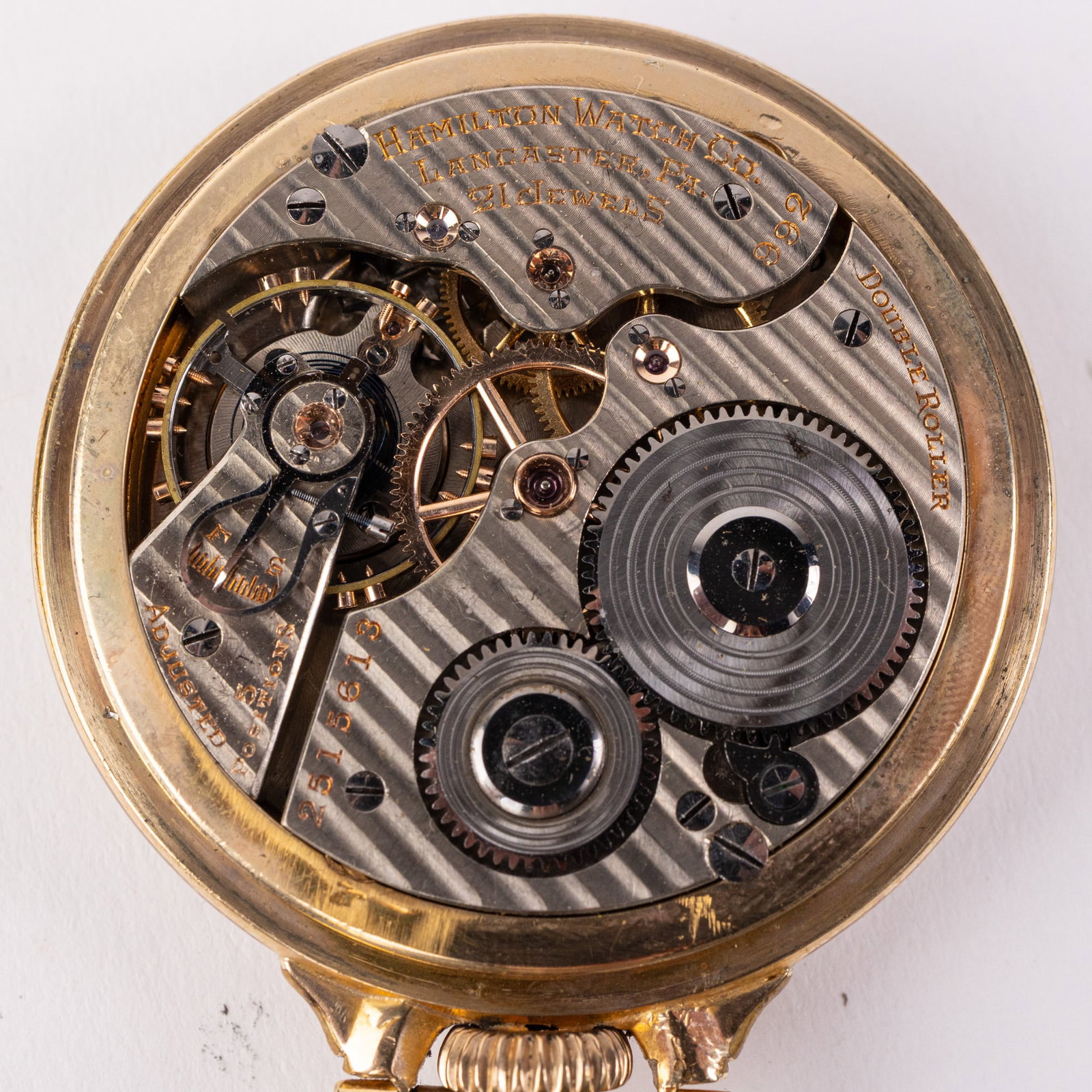 Hamilton Railroad Grade Model 992 Antique Pocket Watch c. 1918 - 6