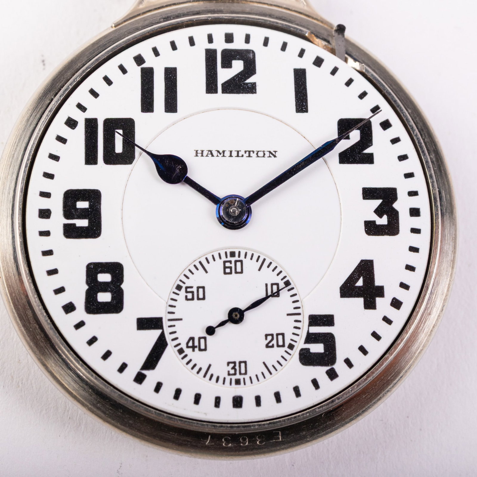 Hamilton Railroad Grade Model 992 Antique Pocket Watch c. 1918 - 2