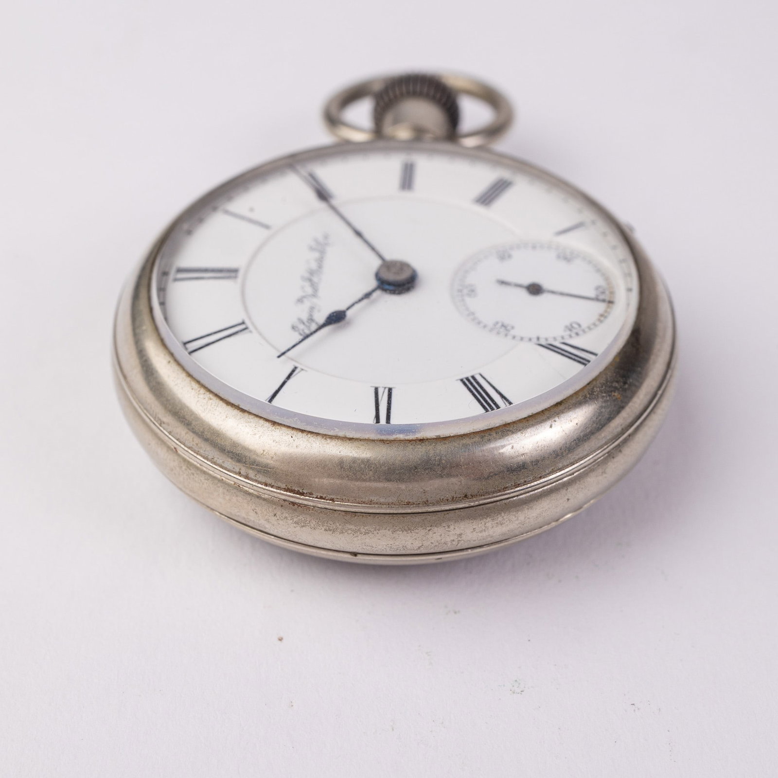 Antique B. W. Raymond Elgin Pocket Watch c. 1887 - 4