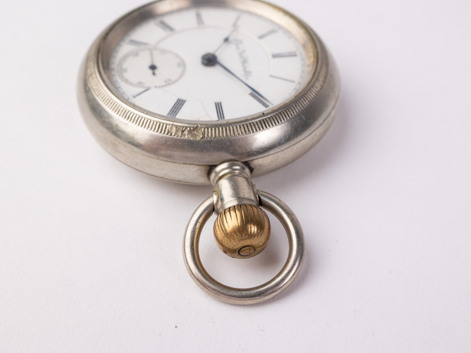 Antique G. M. Wheeler Elgin Pocket Watch c. 1893 - 2