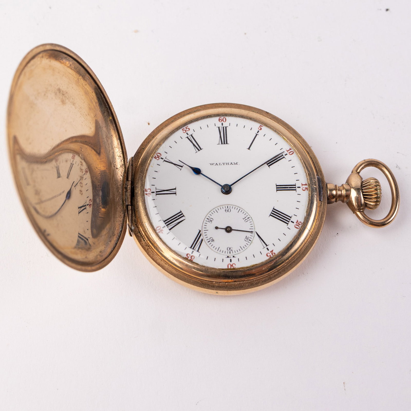 Antique Waltham Pocket Watch: 7 Jewels, case marked 8043969, serial number 8029832, broken lid Size 12/s [movement] Literature Brooks Auction – Online Auction Terms & Conditions Contact: (856) 694-2960 | info@brooks.auction