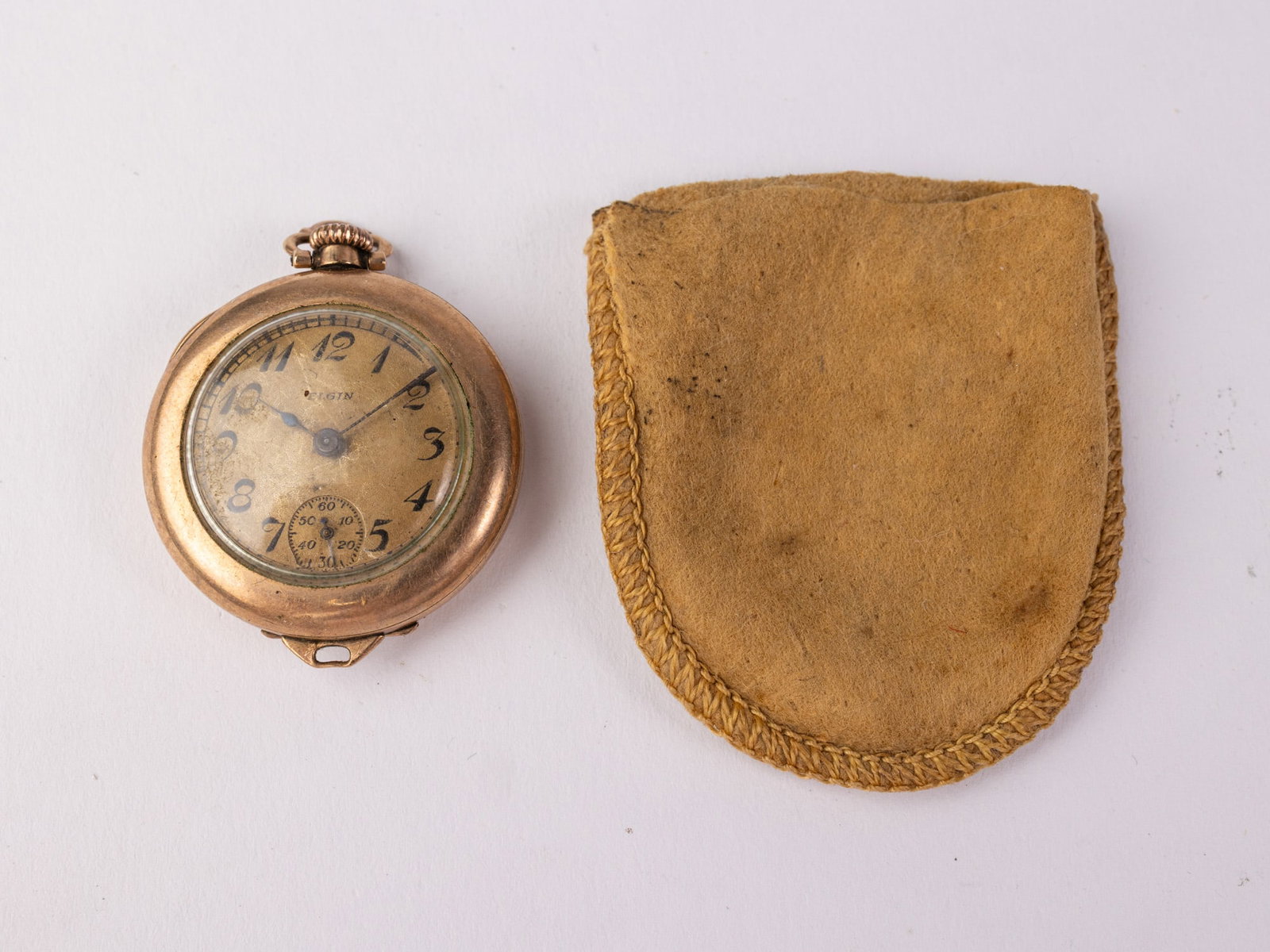 Antique Elgin Pocket Watch c. 1921: Seven Jewels, case marked 6983052, serial number 24307550 Size 30/s [movement] Literature Brooks Auction – Online Auction Terms & Conditions Contact: (856) 694-2960 | info@brooks.auction REA