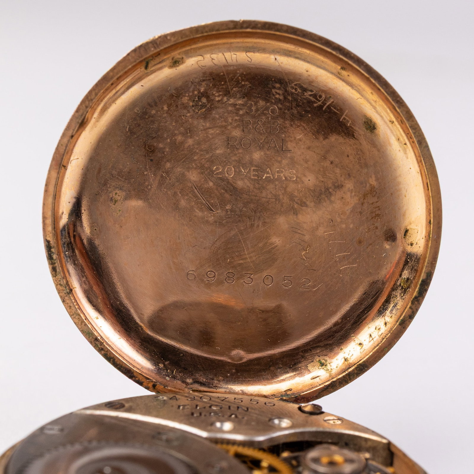 Antique Elgin Pocket Watch c. 1921 - 8