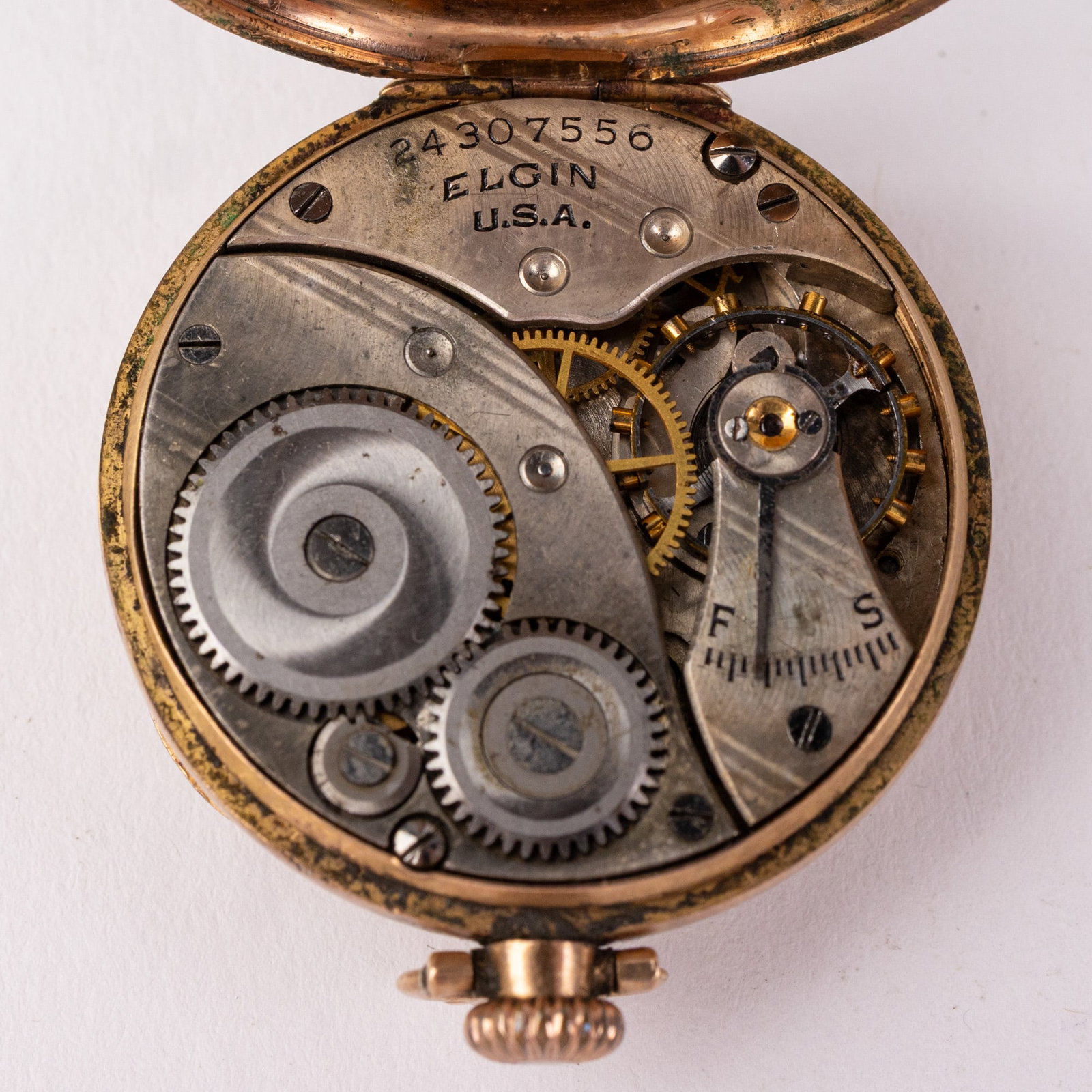 Antique Elgin Pocket Watch c. 1921 - 9