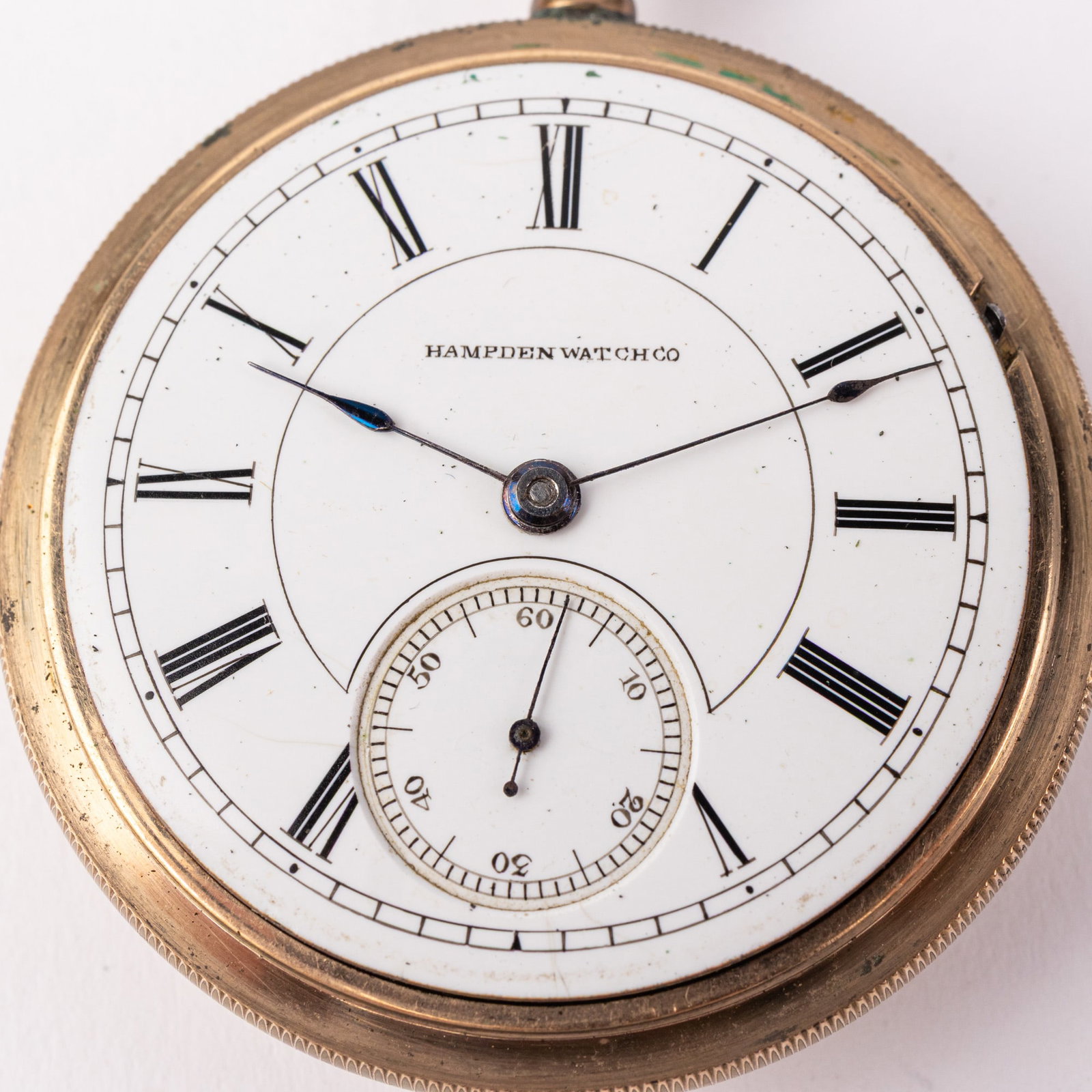 Antique Hampden Pocket Watch - 2