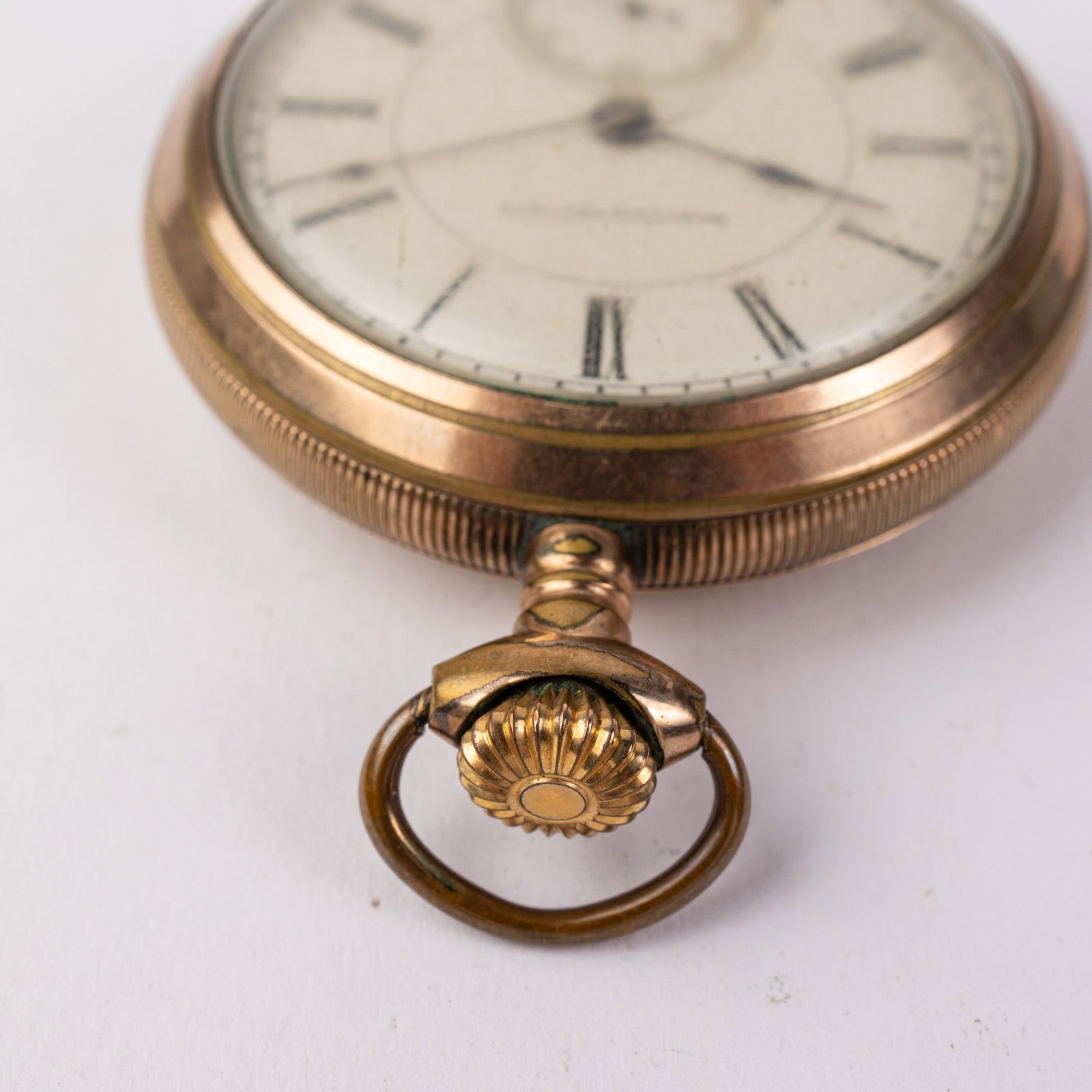 Antique Hampden Pocket Watch - 3