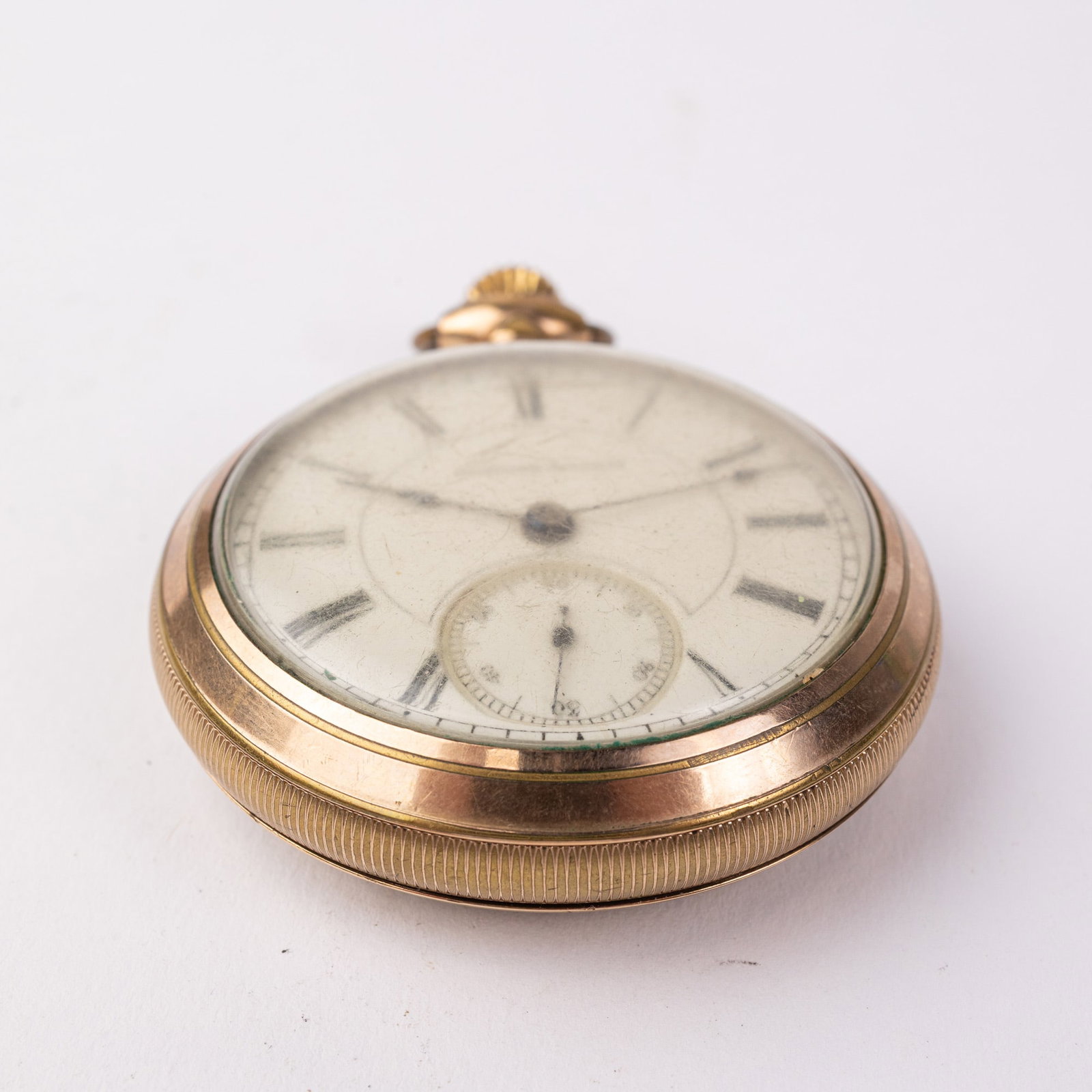 Antique Hampden Pocket Watch - 4