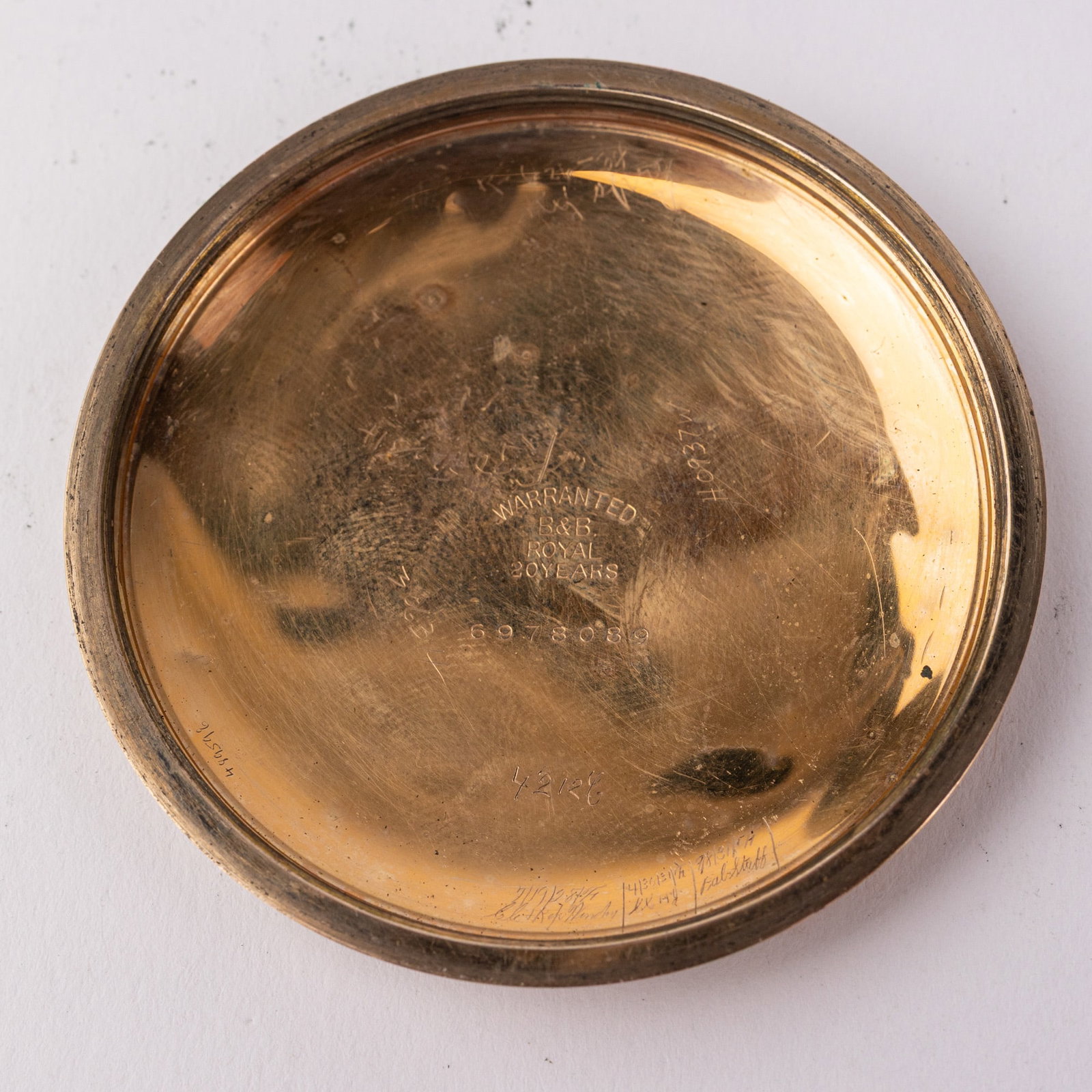 Antique Hampden Pocket Watch - 5