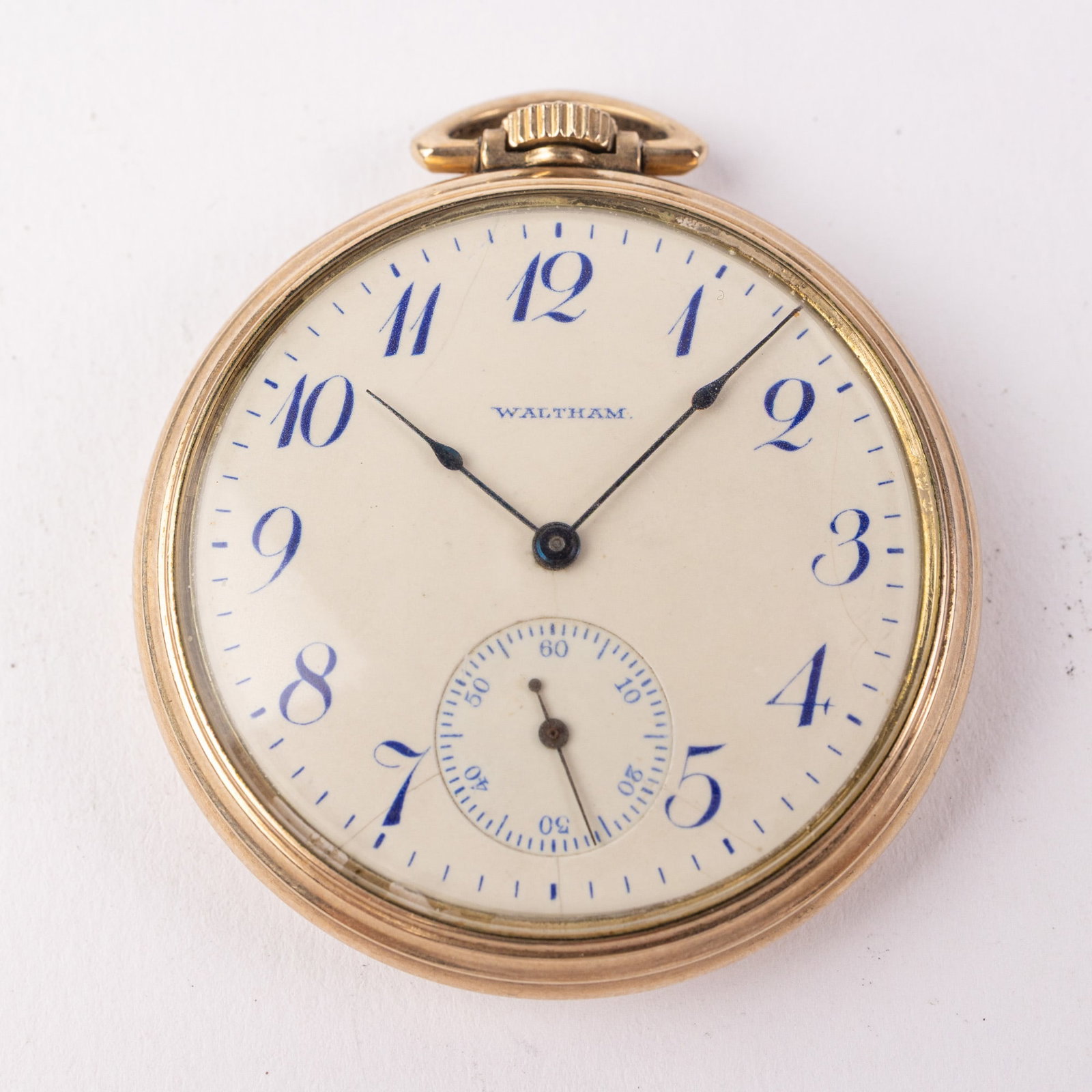 Antique Waltham Pocket Watch: 15 Jewels, case marked 4068125, serial number 7936334, marked 10k rolled gold plate Size 12/s [movement] Literature Brooks Auction – Online Auction Terms & Conditions Contact: (856) 694-2960 |