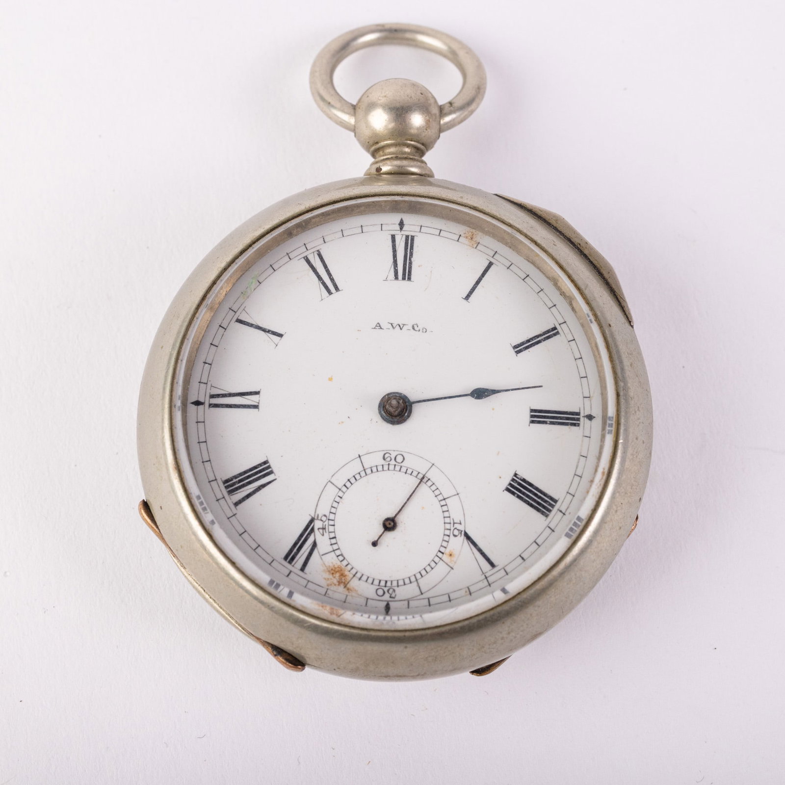 Antique Waltham Broadway Pocket Watch c. 1883: 7 Jewels, case marked 516650, serial number 2910512, key wound, does not include key Size 18/s [movement] Literature Brooks Auction – Online Auction Terms & Conditions Contact: (856) 694-2960 |