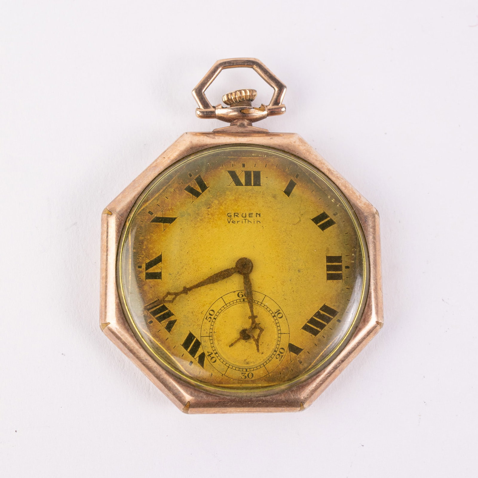 Gruen Verithin Antique Pocket Watch c. 1918: 17 Jewels, case marked 334153, serial number 490446, five positions Size 10/s [movement] Literature Brooks Auction – Online Auction Terms & Conditions Contact: (856) 694-2960 |