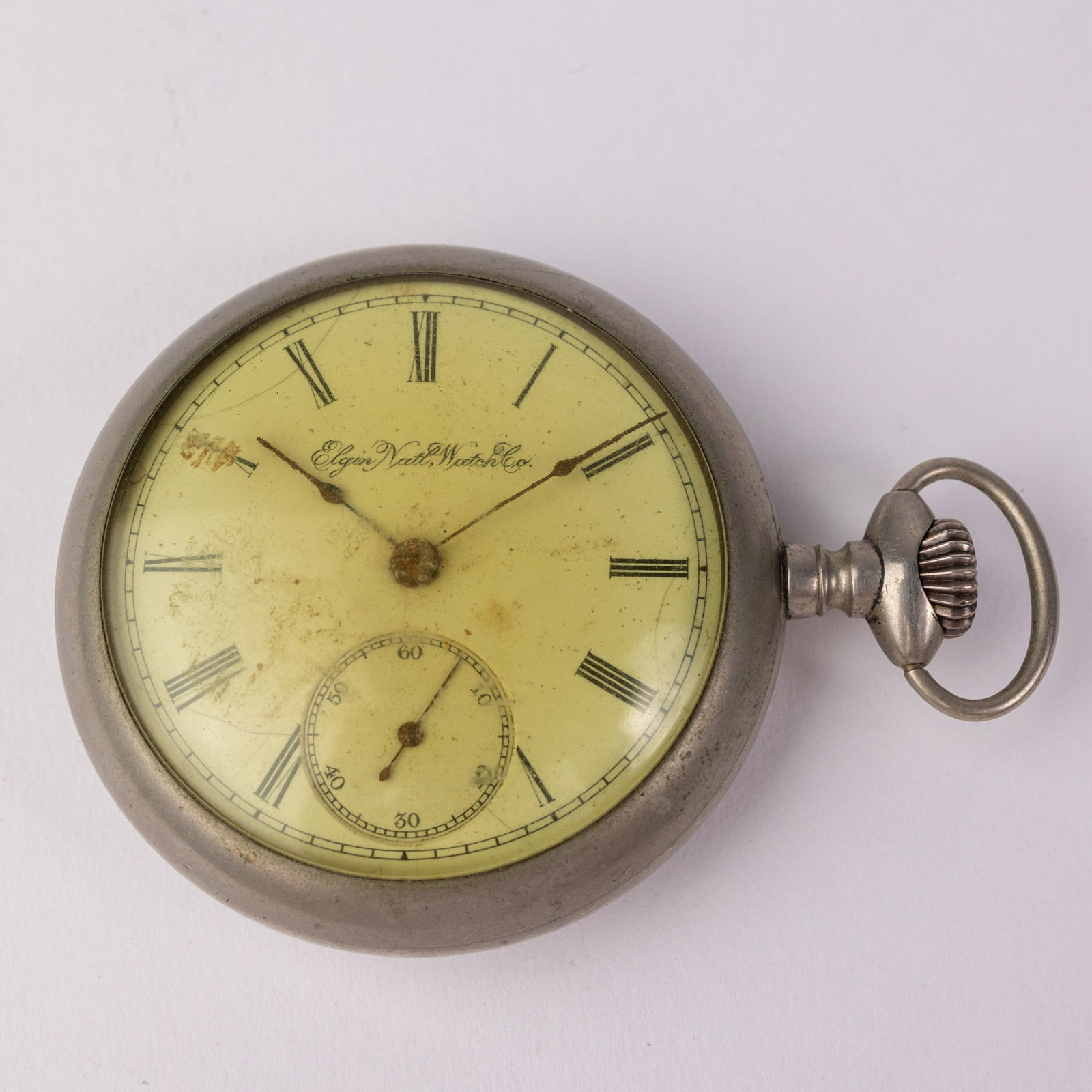Antique Elgin Pocket Watch c. 1892: 15 Jewels, case marked 9094823, serial number 4758330, running Size 18/s [movement] Literature Brooks Auction – Online Auction Terms & Conditions Contact: (856) 694-2960 | info@brooks.auction <