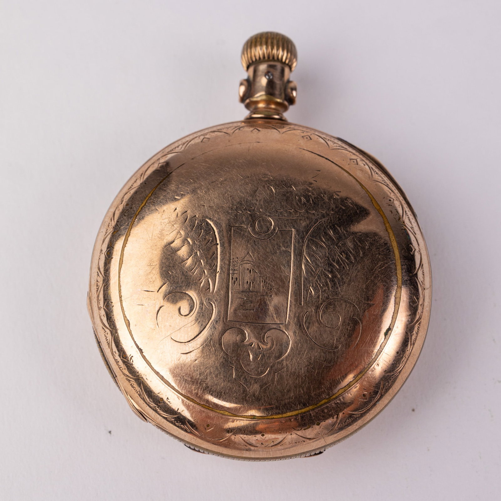 Antique Elgin Safety Pinion Pocket watch c. 1909 - 7