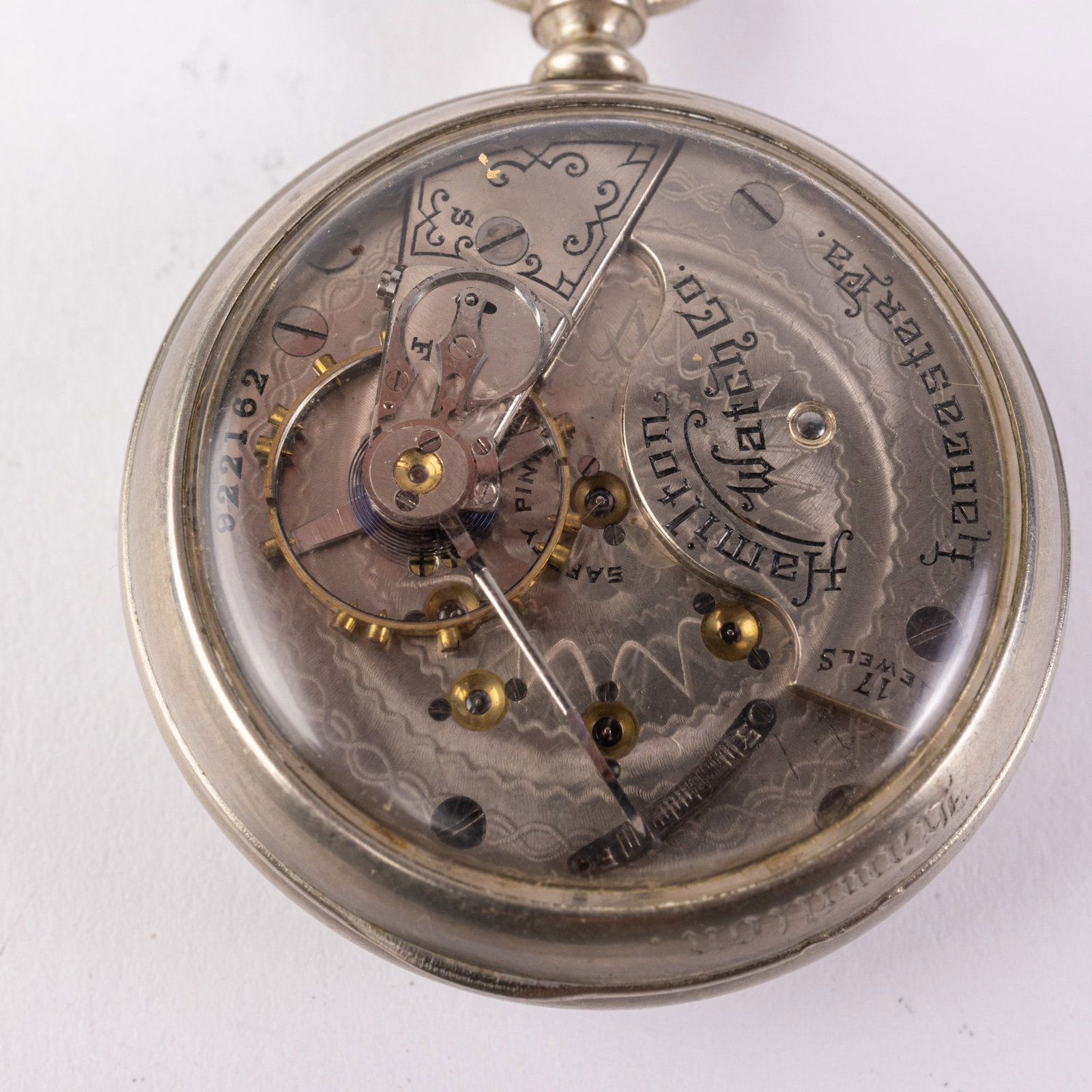Antique Hamilton Model 924 Pocket Watch c. 1911 - 3