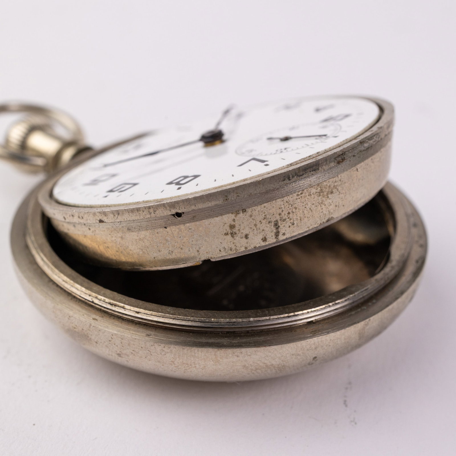 Antique N.Y. Standard Watch Co. Open Face Pocket Watch - 3