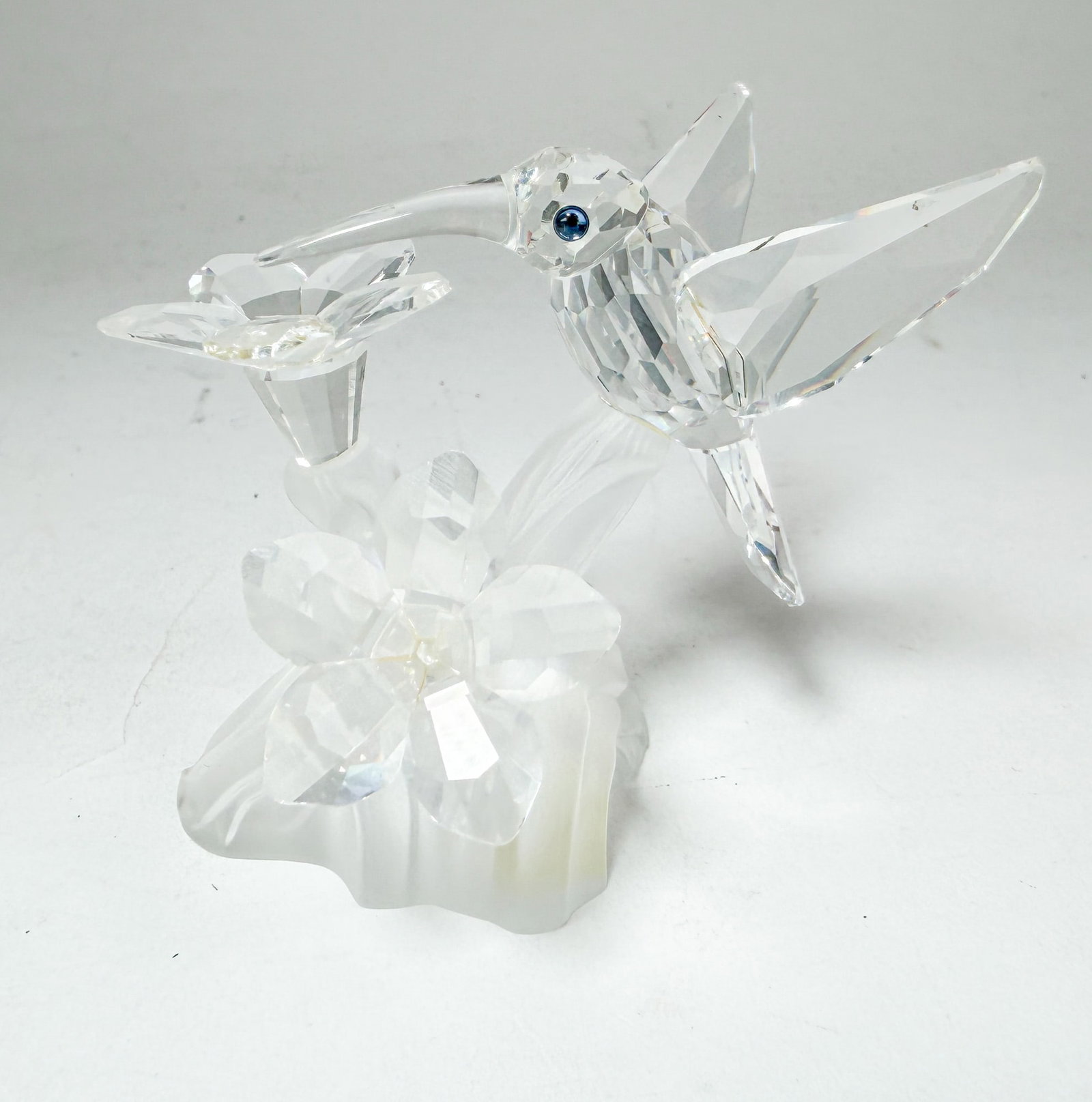 Swarovski Silver Crystal Hummingbird IOB - 2