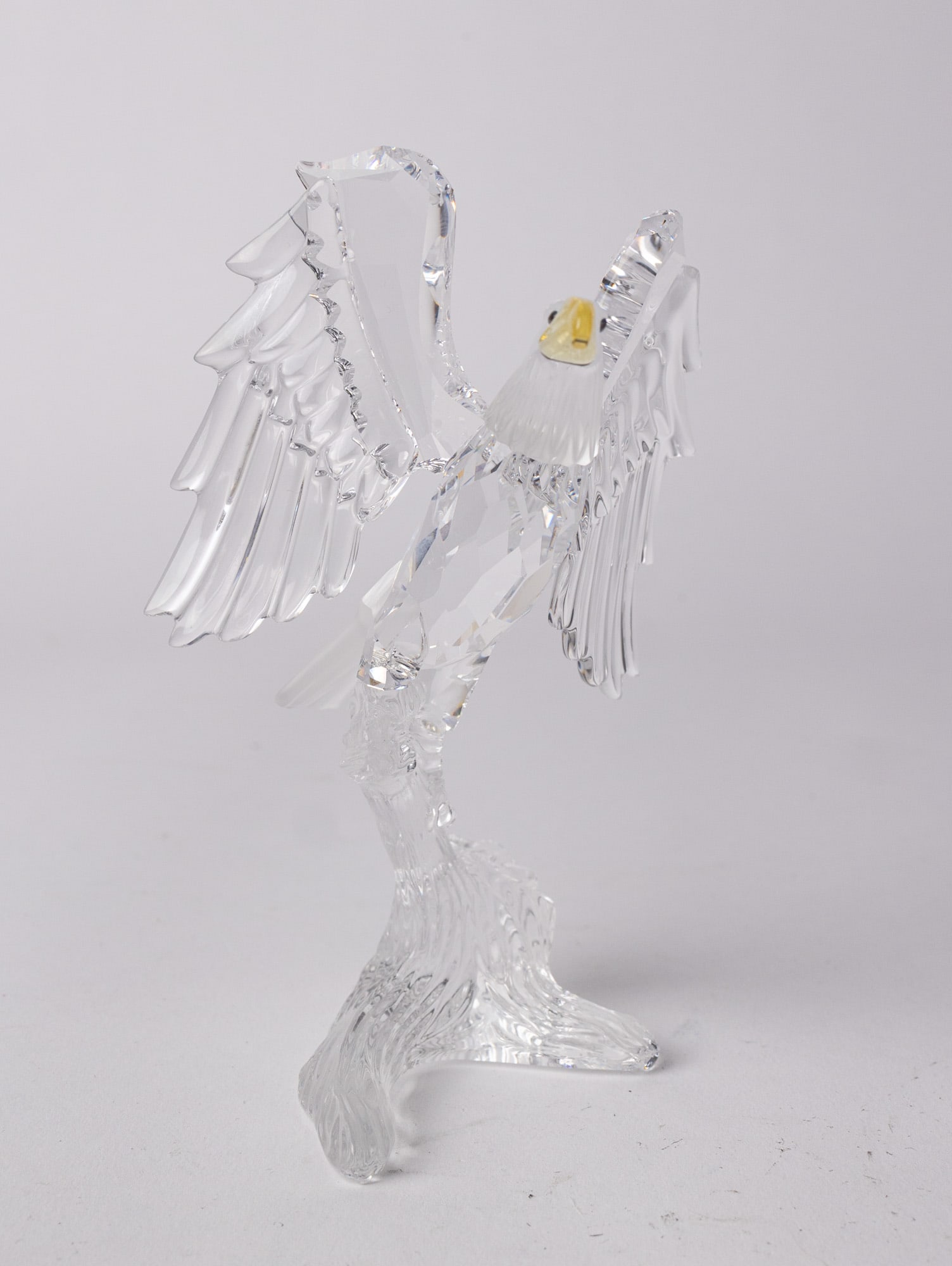 Swarovski Silver Crystal Bald Eagle IOB - 4