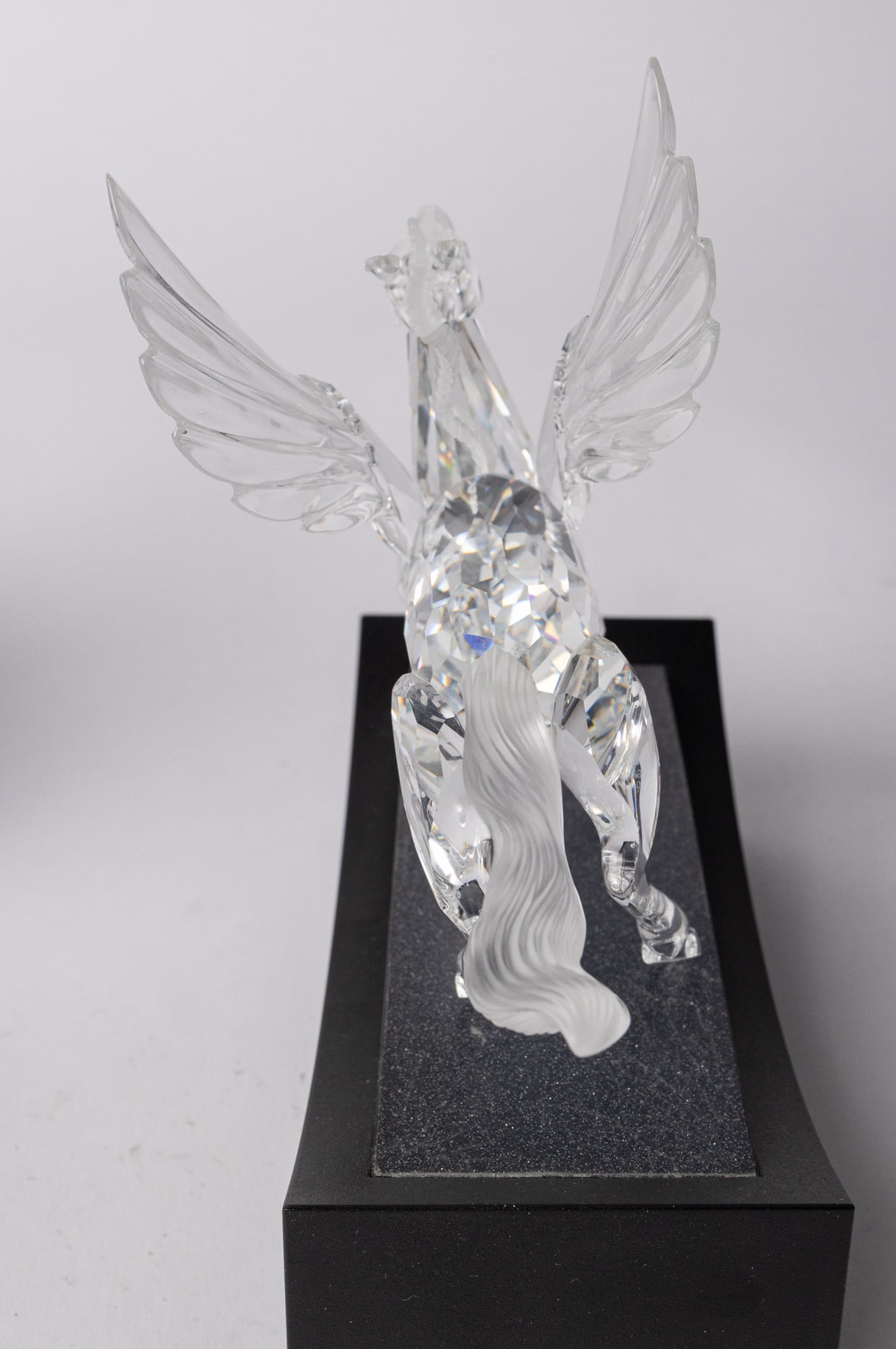 Swarovski "Fabulous Creatures" Crystal Pegasus IOB with Display - 5