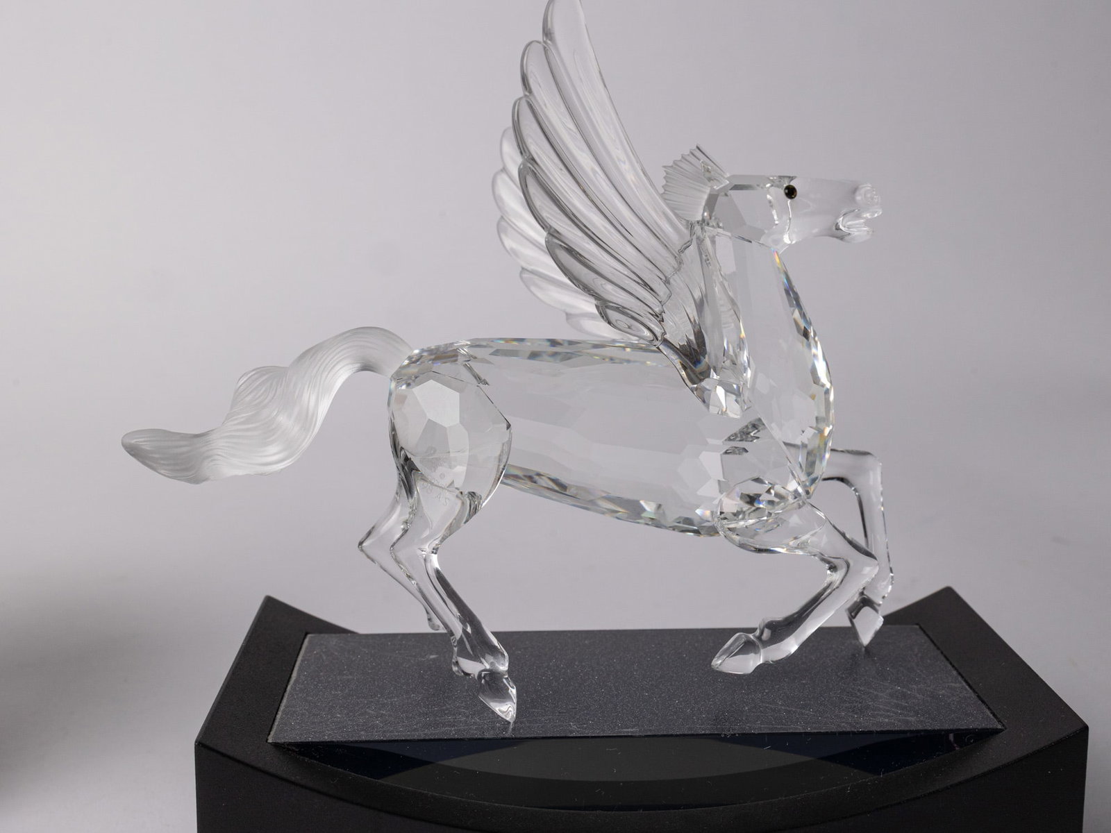 Swarovski "Fabulous Creatures" Crystal Pegasus IOB with Display - 6