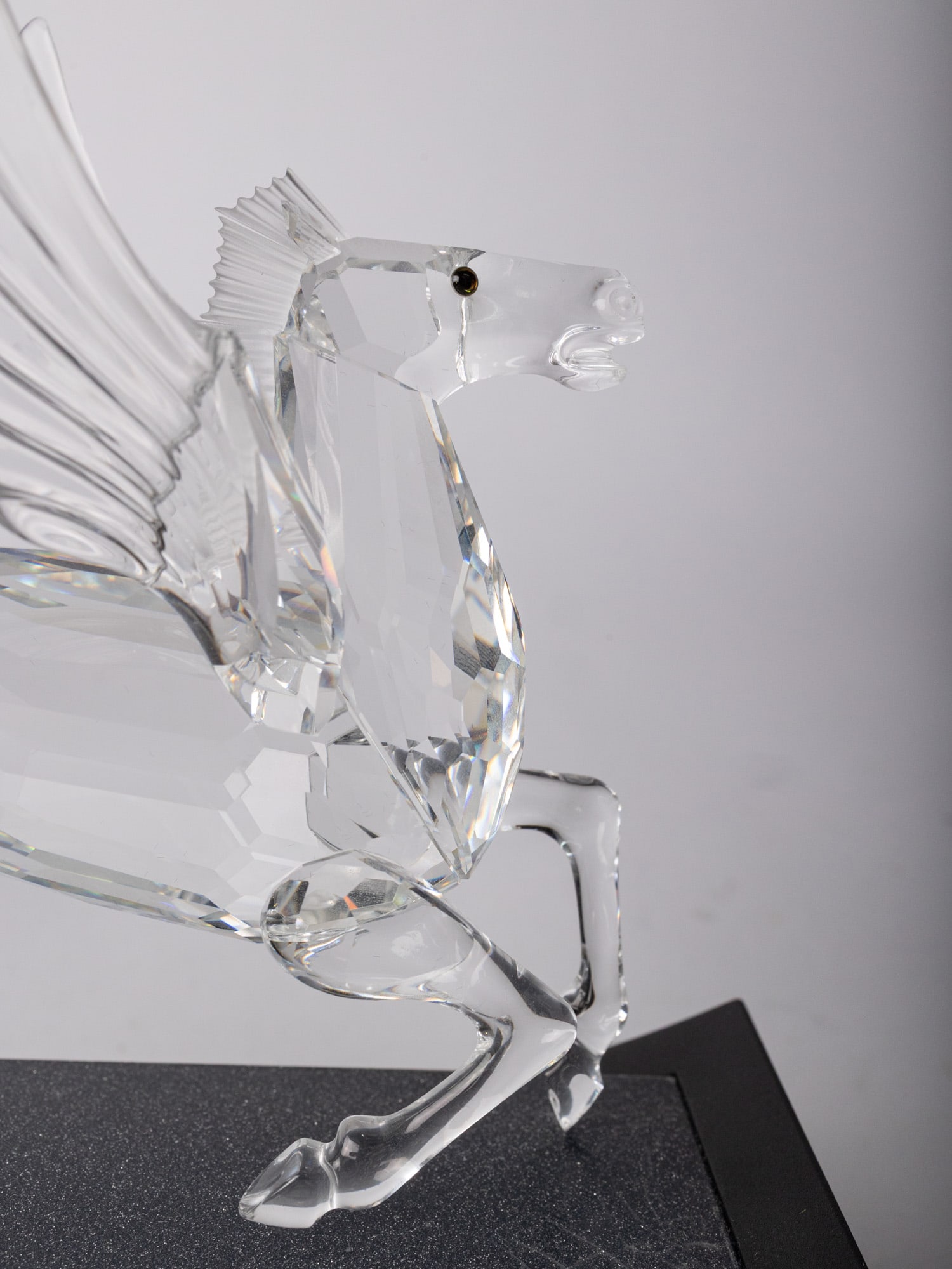 Swarovski "Fabulous Creatures" Crystal Pegasus IOB with Display - 7