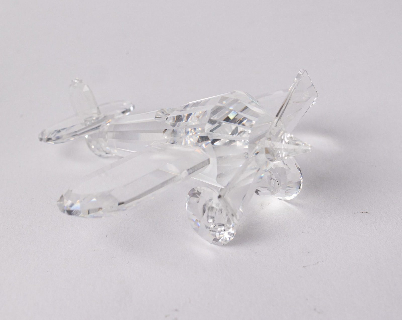 Swarovski " Airplane" Crystal Figurine IOB - 5