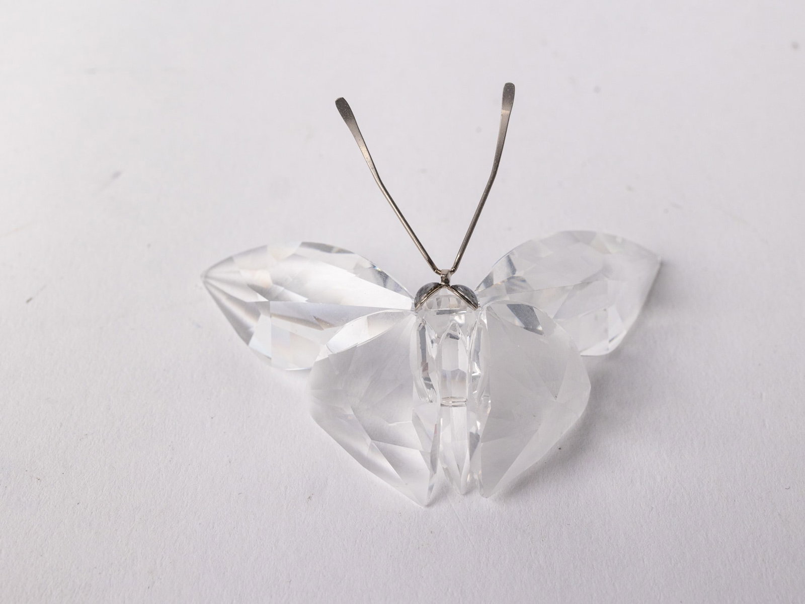 Swarovski Silver Crystal Picture Frame with Butterfly IOB - 6